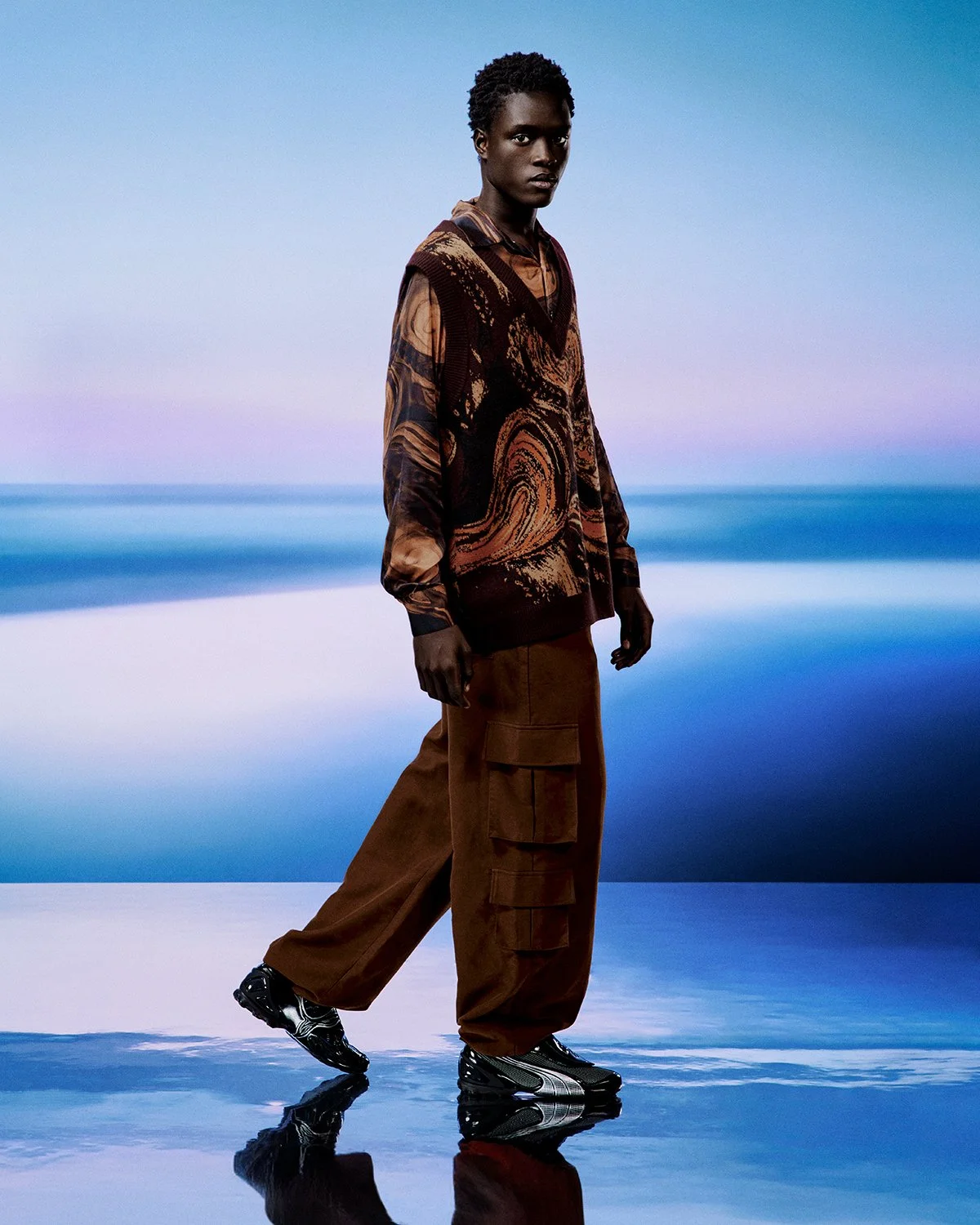 Ahluwalia X Puma Trainers, Photography by Zach Apo-Tsang