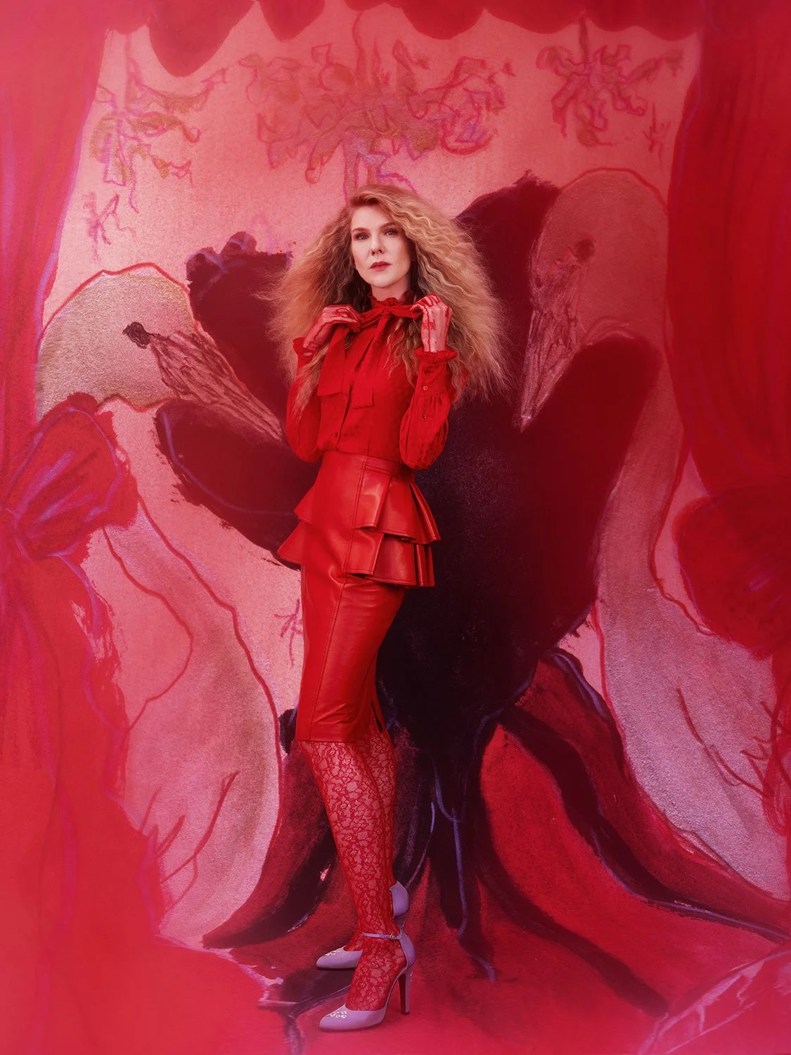 Lily Rabe X Schön! Magazine Shot by Jordan Millington Liquorice