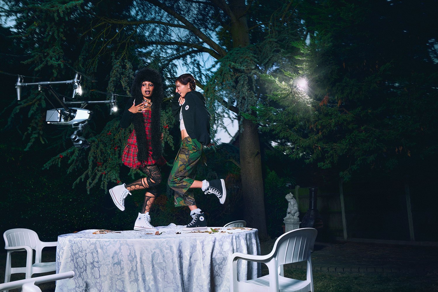 Converse Holiday Campaign 'Unleash Your Chaos' Photography by Zach Apo-Tsang