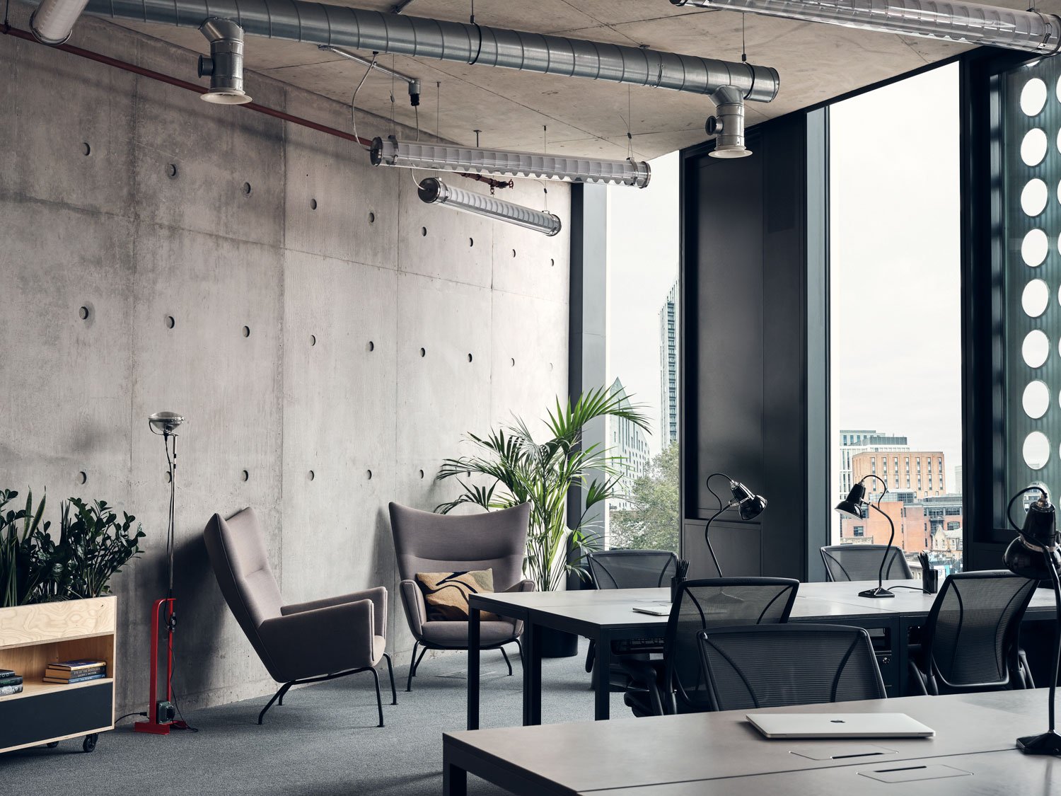 The Office Group - White Collar Factory Shot by Simon Bevan