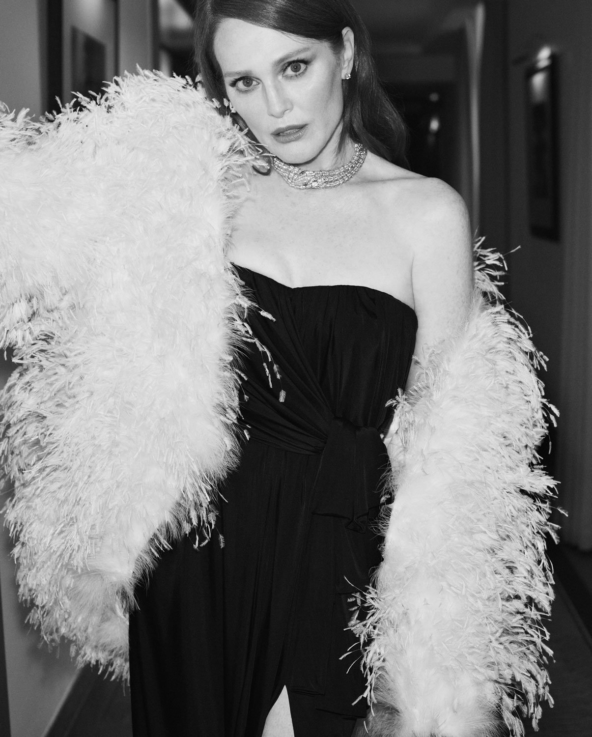 Julianne Moore X YSL X Bulgari Shot by Dan Martensen