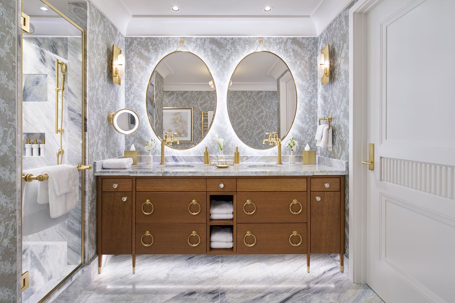 Nemacolin Grand Lodge Bathrooms Shot by Jordan Millington Liquorice