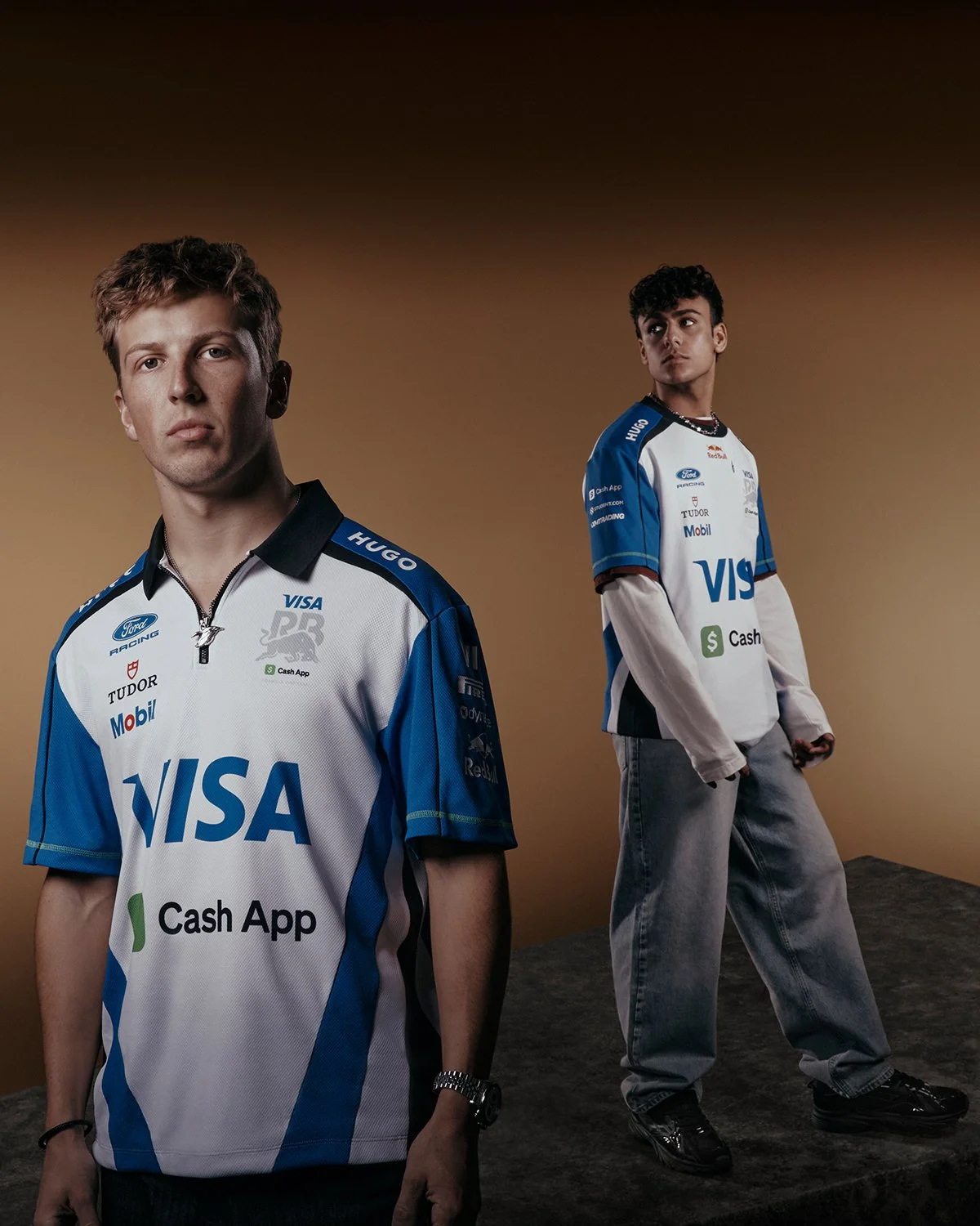 VCARB Replica Collection with Liam Lawson and Arvid Lindblad, Photography by Zach Apo-Tsang