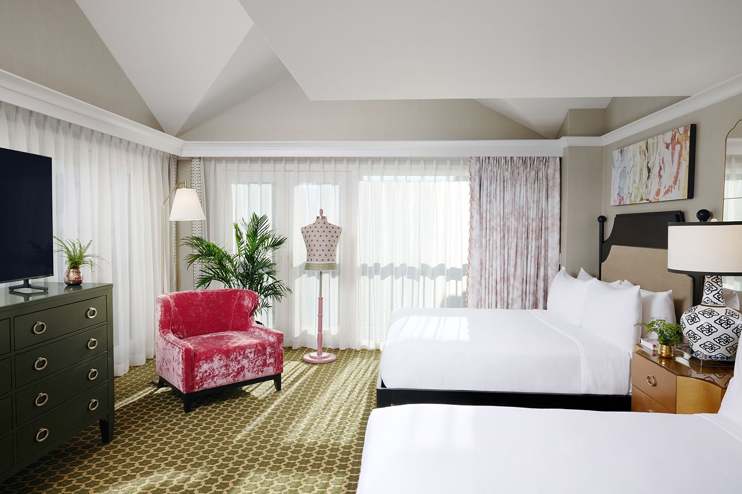 Nemacolin Grand Lodge Bedrooms Shot by Jordan Millington Liquorice