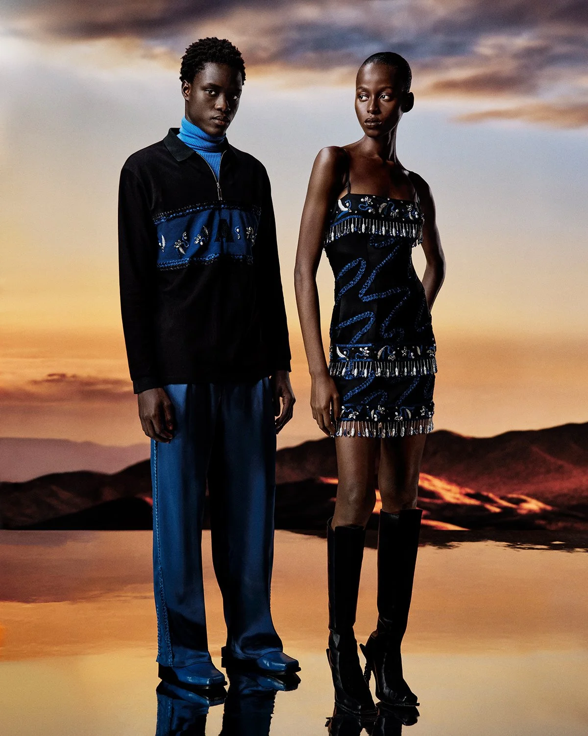 Ahluwalia X Puma Trainers, Photography by Zach Apo-Tsang