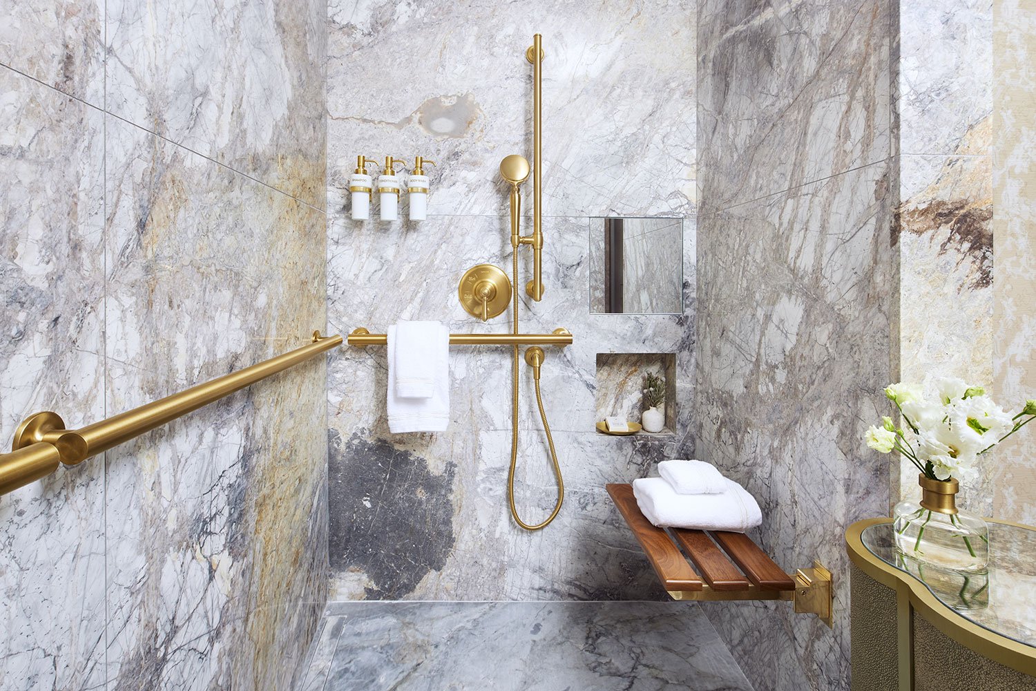 Nemacolin Grand Lodge Bathrooms Shot by Jordan Millington Liquorice
