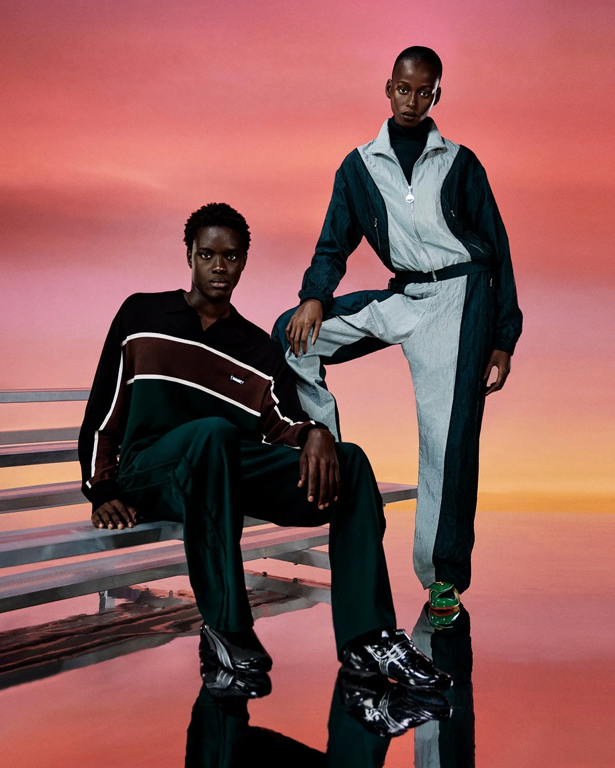 Ahluwalia X Puma Trainers, Photography by Zach Apo-Tsang