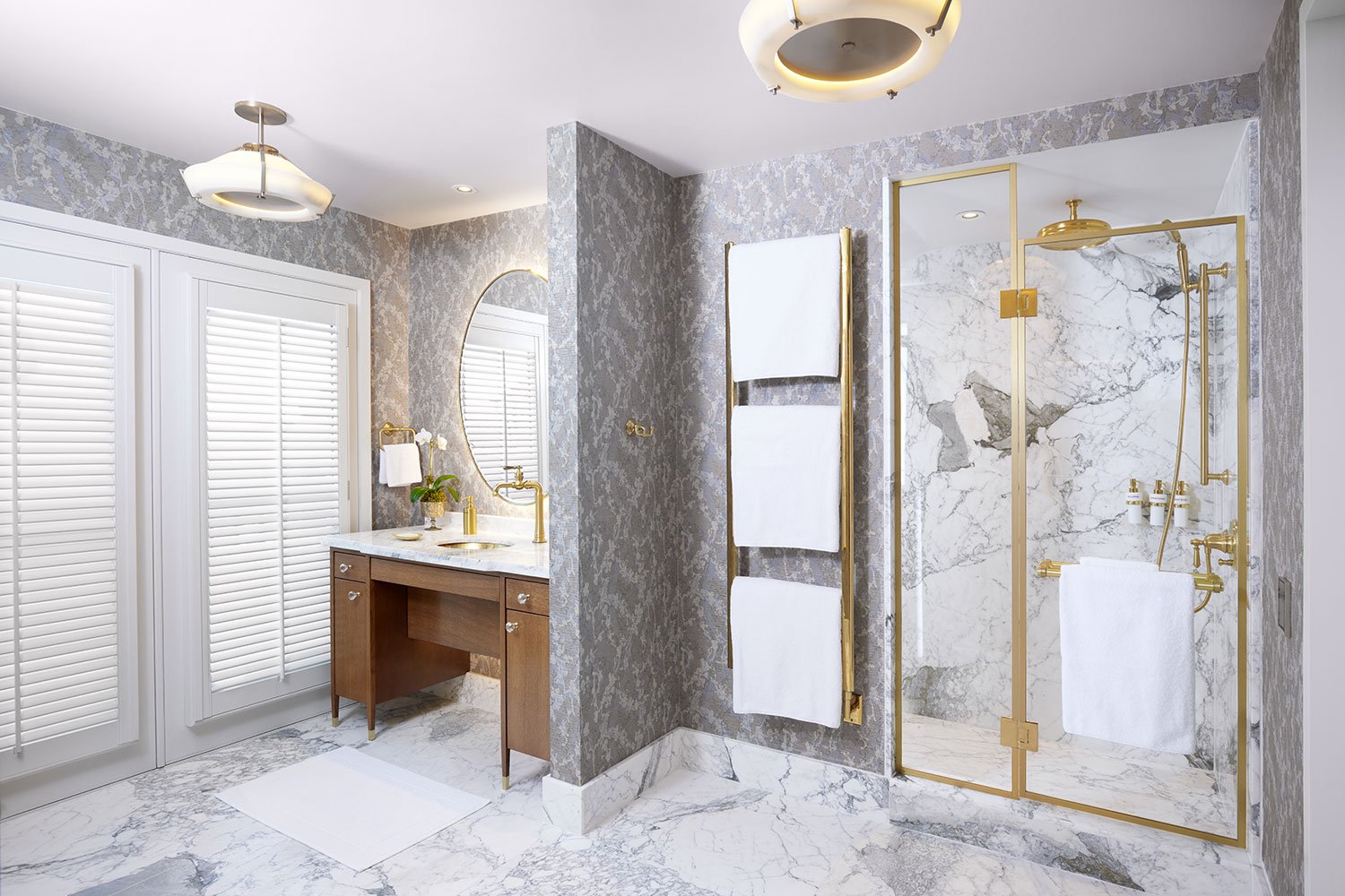 Nemacolin Grand Lodge Bathrooms Shot by Jordan Millington Liquorice