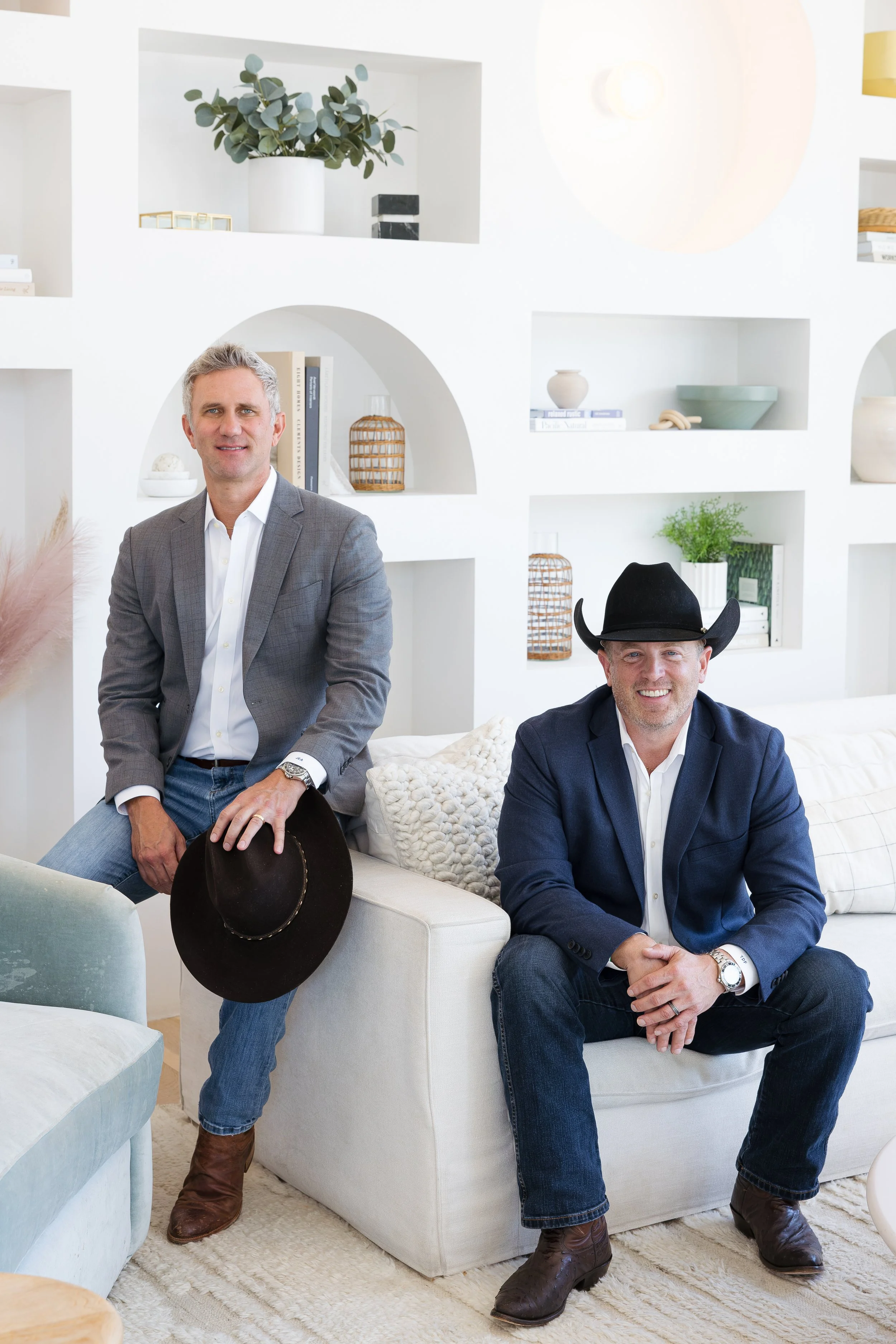 Jody Alumbaugh & Travis Franks, co-owners and founders of WillowTree Custom Homes.