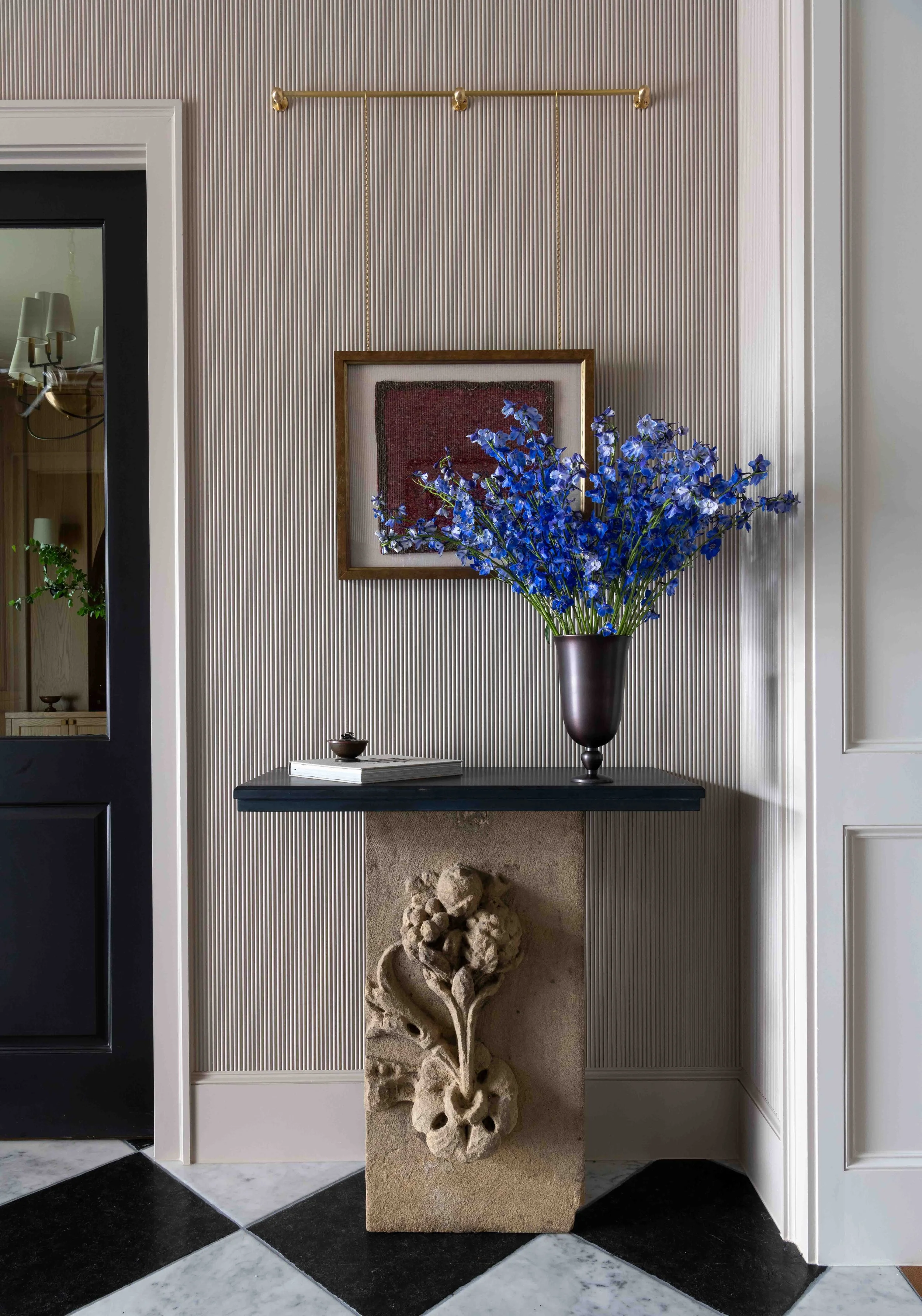Design details by Anita Hubbard Design in WillowTree Custom Homes Southlake project.