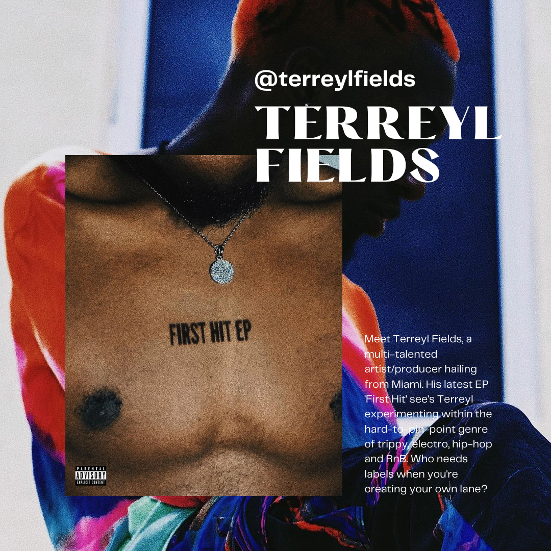 OUT NOW: ‘FIRST HIT EP’ – TERREYL FIELDS