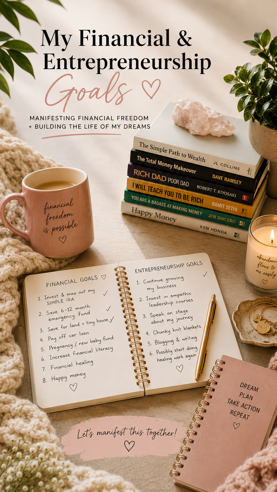 My Financial &amp; Entrepreneurship Goals (Where I'm Headed on This Journey)
