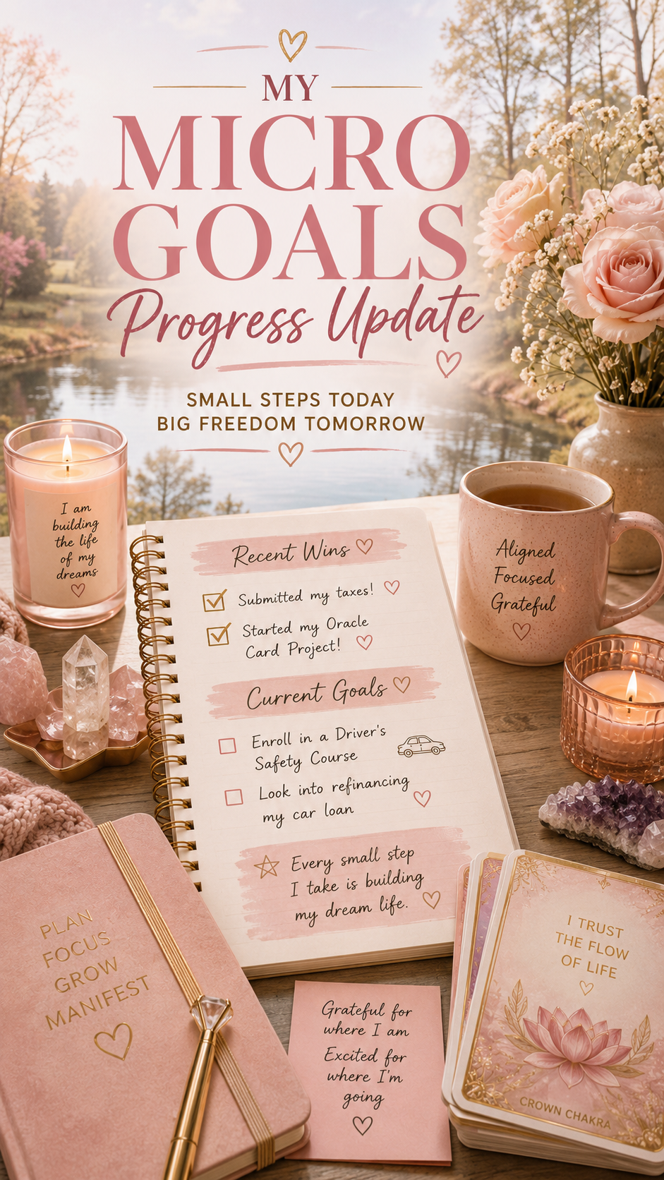 My Micro Goals Progress Update (Small Steps, Big Wins 💗)