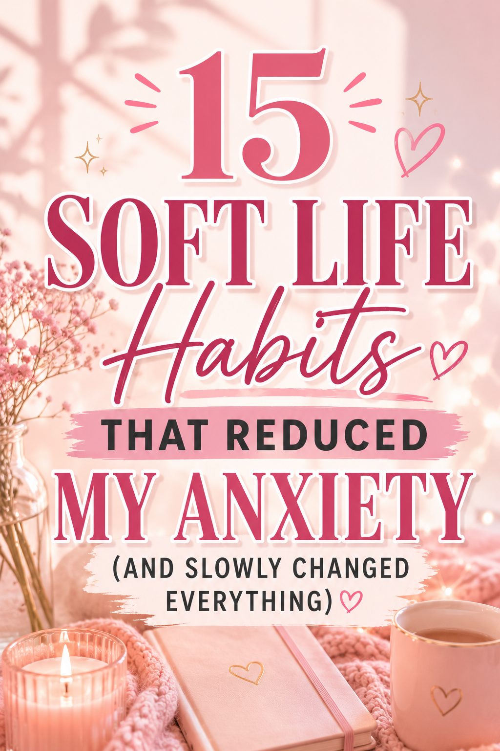15 Soft Life Habits That Reduced My Anxiety (And Slowly Changed Everything