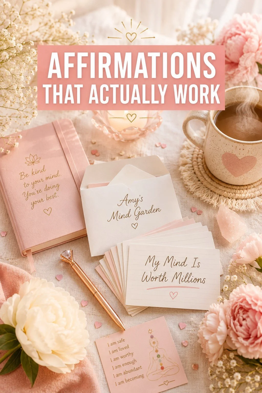20 Affirmations That Helped Me Stop Living in Survival Mode (And Start Healing 💗)