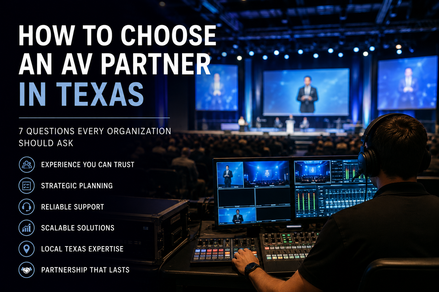 How to Choose an AV Partner in Texas: 7 Questions Every Organization Should Ask