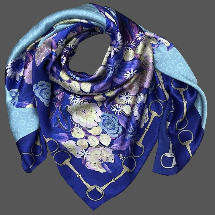 BLOOM 'N RIDE WILD RAG - SKY BLUE