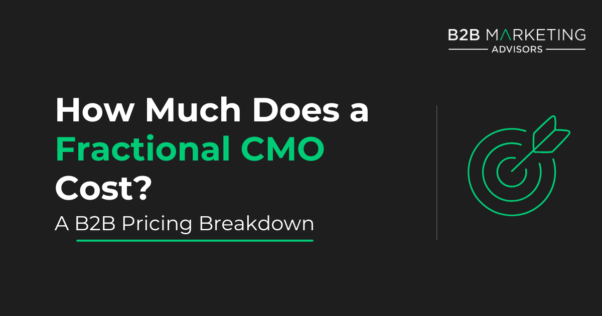 how much does a Fractional CMO cost