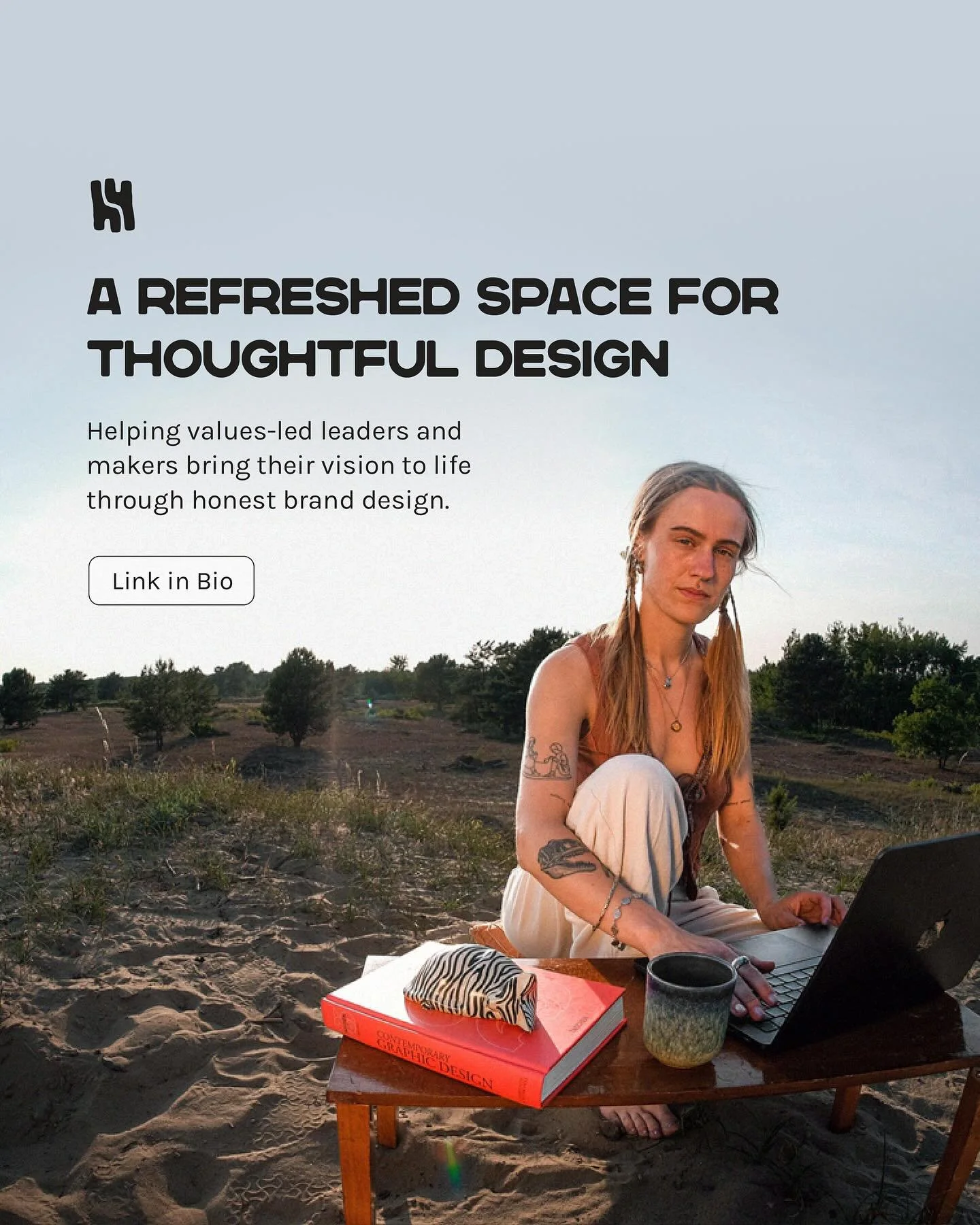 I did what I do best. I gave my own studio the brand it deserves.

When I first started freelancing 1.5 years ago, I knew one thing: I didn&rsquo;t want to work as a contracted employee anymore. But beyond that? I felt stuck. I had no clear direction