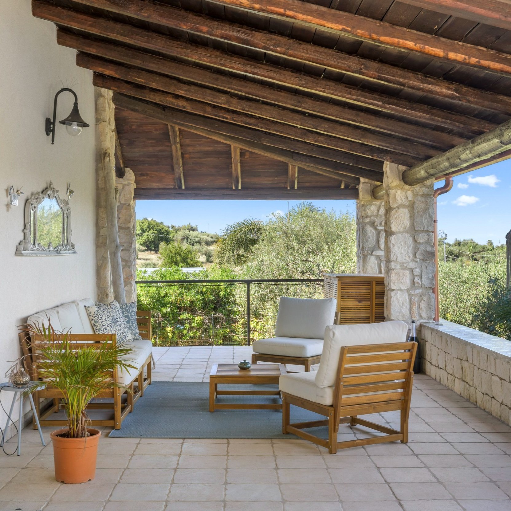 Veranda of Farfalla Blu
