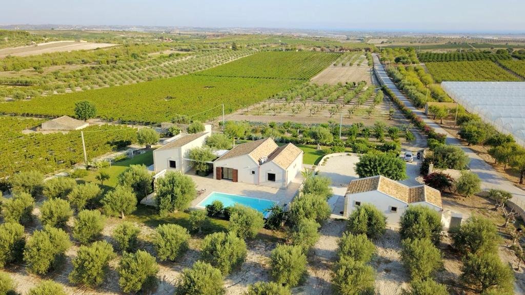 View of property from above