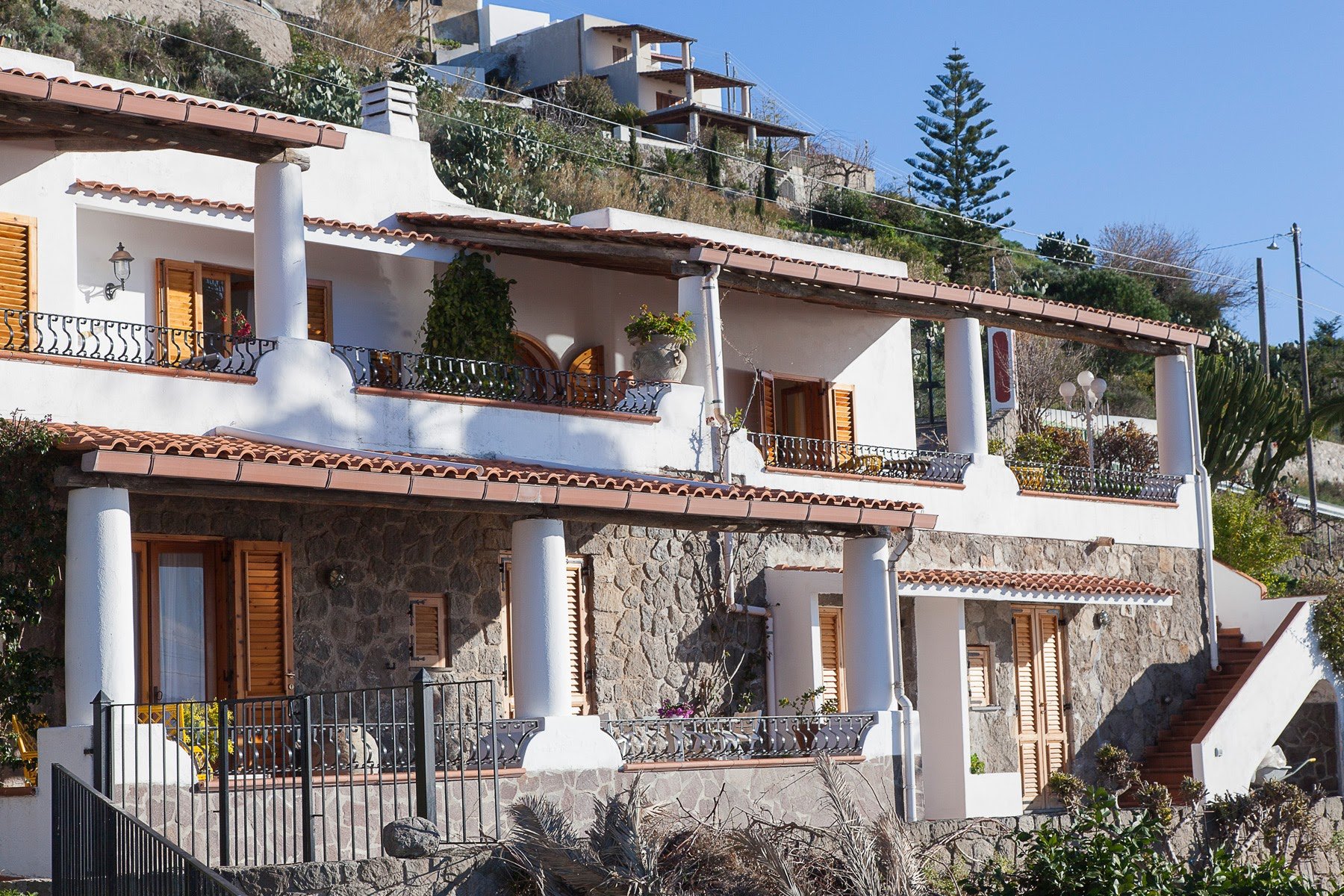 Lipari villa for sale 
