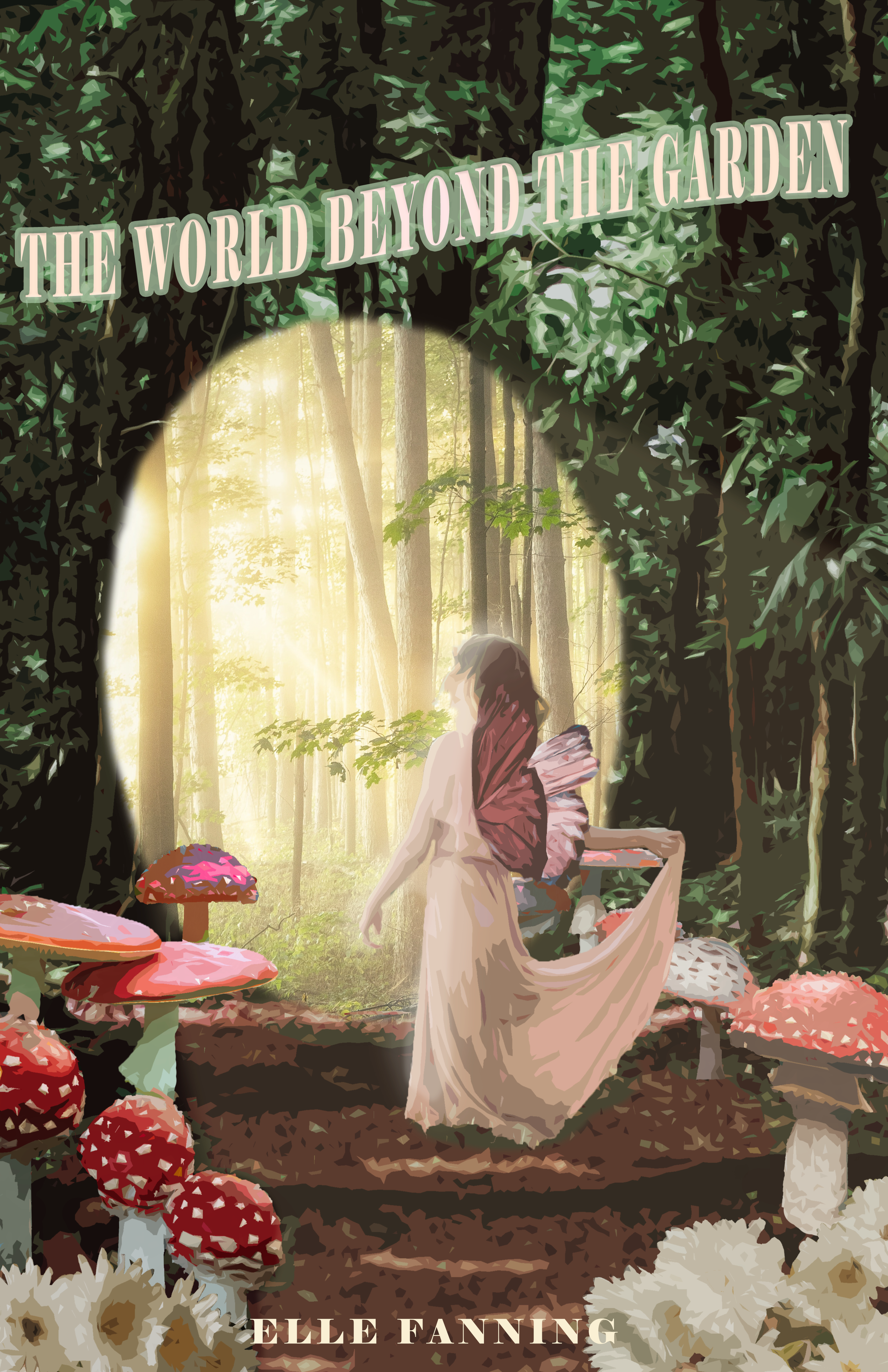 In this project, my professor challenged me to create a movie poster based on a prompt we were given. I chose the prompt for a movie about a fairy.