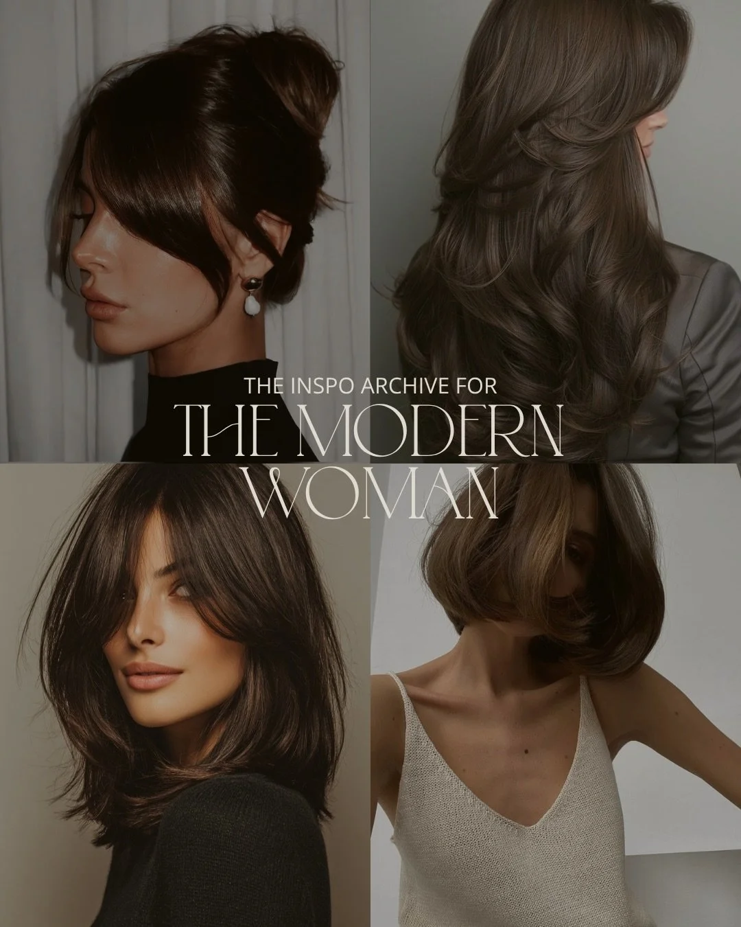 THE INSPO ARCHIVE FOR THE MODERN WOMAN.
Hairstyles we&rsquo;re loving for 2026.
Pick your mood 🤍