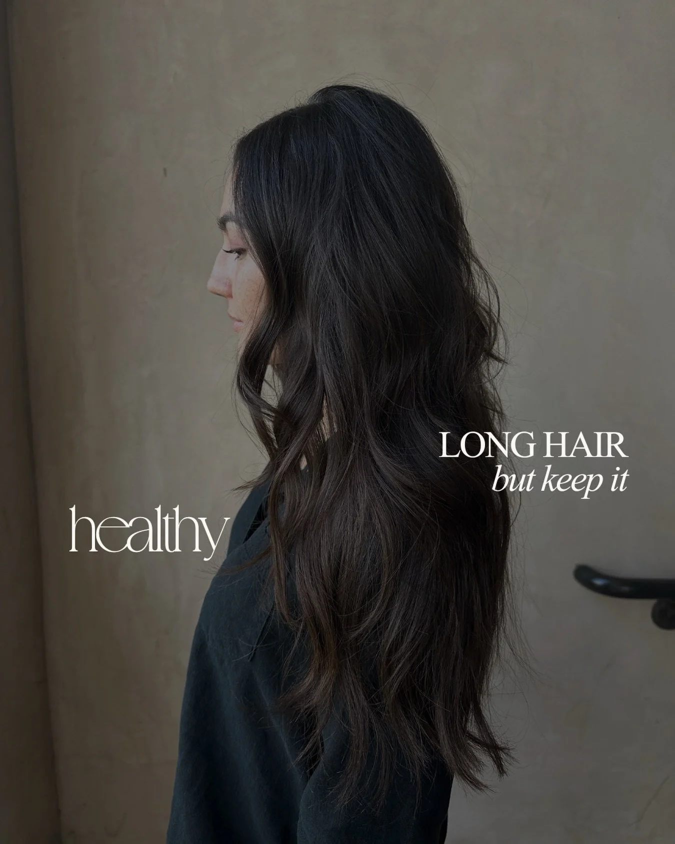This is something I talk about with my clients often &darr; 

One of the biggest misconceptions I see is women skipping haircuts because they want their hair to grow.

In reality, avoiding trims usually leads to breakage, which keeps your hair from g