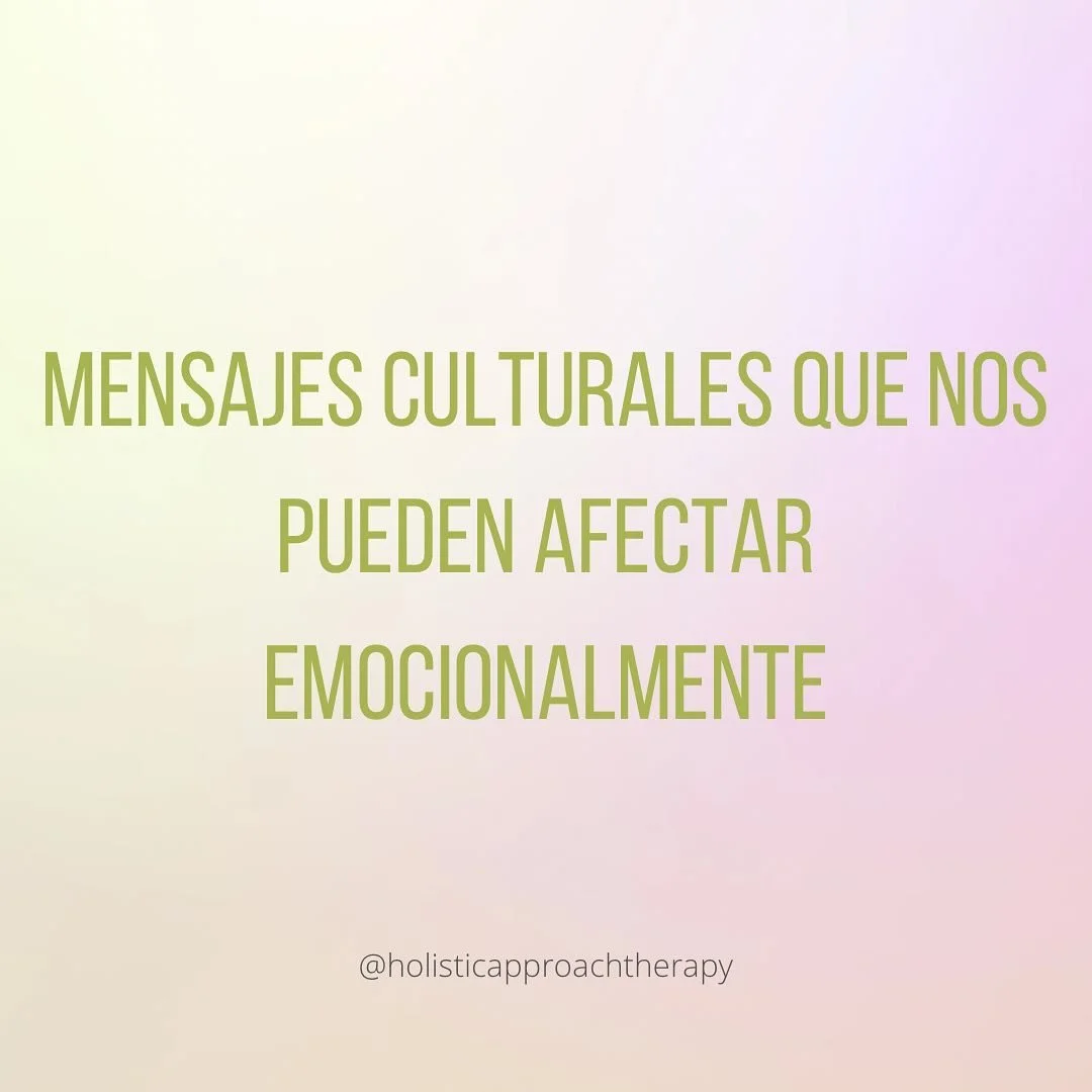 Parte 1 porque mensajes culturales que nos pueden afectar, son muchos!
-
Los problemas de casa no se cuentan, nos ense&ntilde;a a desconfiar de los demas. Nos ense&ntilde;a a no pedir ayuda. Nos dice que si hay sufrimiento o abuso en casa, debemos de