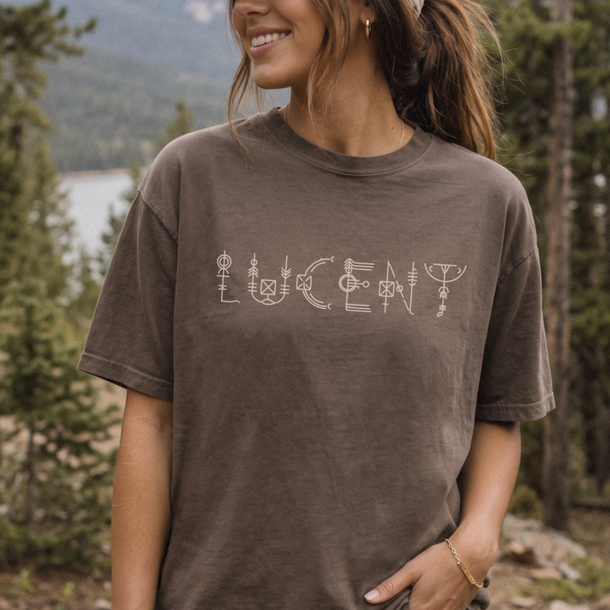 Lucent Festival T-Shirt (Espresso)