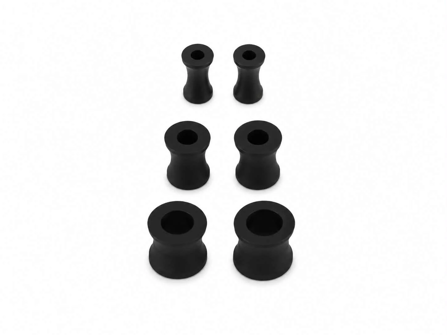 KIT Stretch noir tunel plastique petit 4mm, 5mm et 6mm