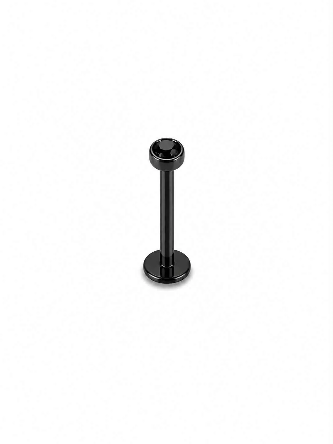 Labret noir pierre noire