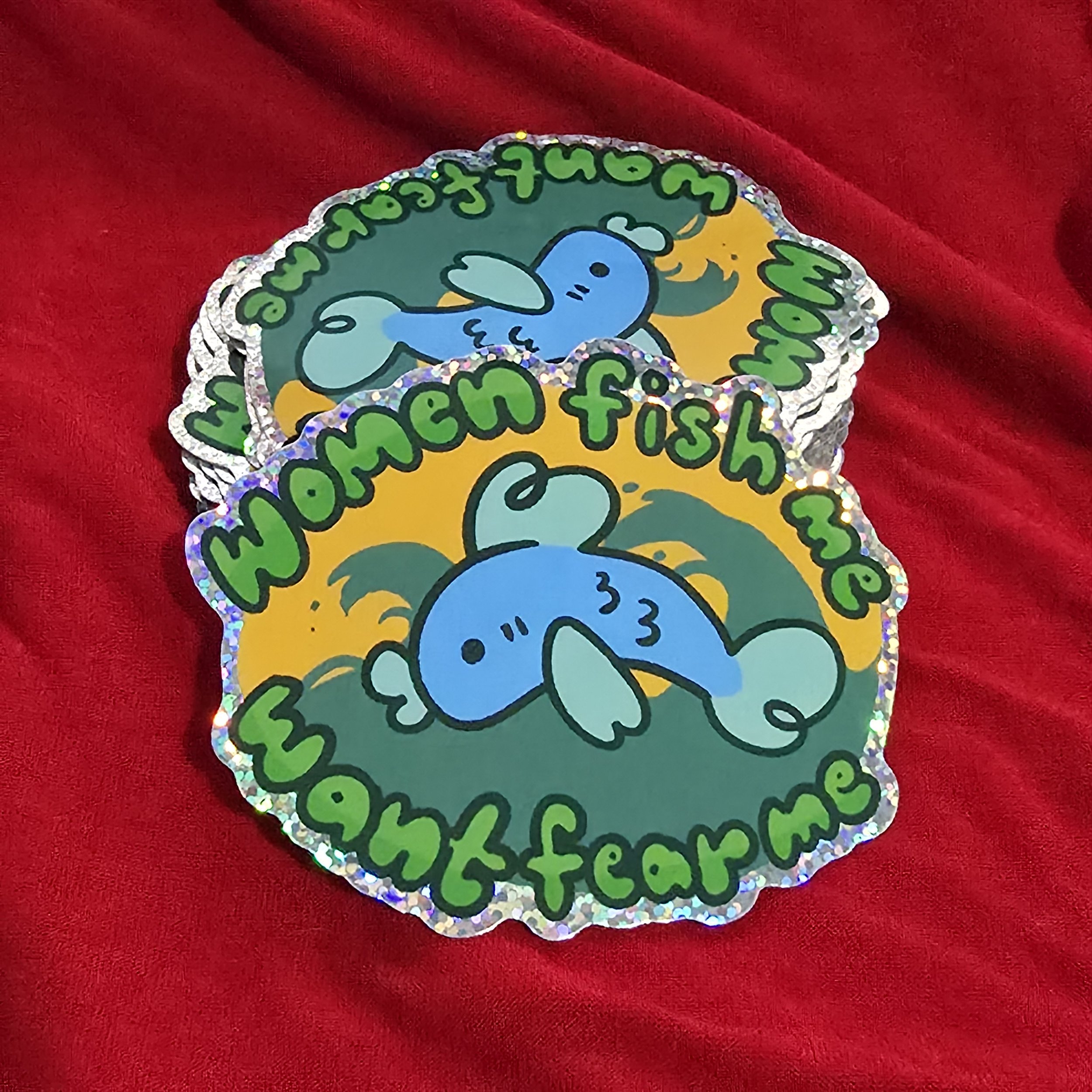 Shining Fish Sticker
