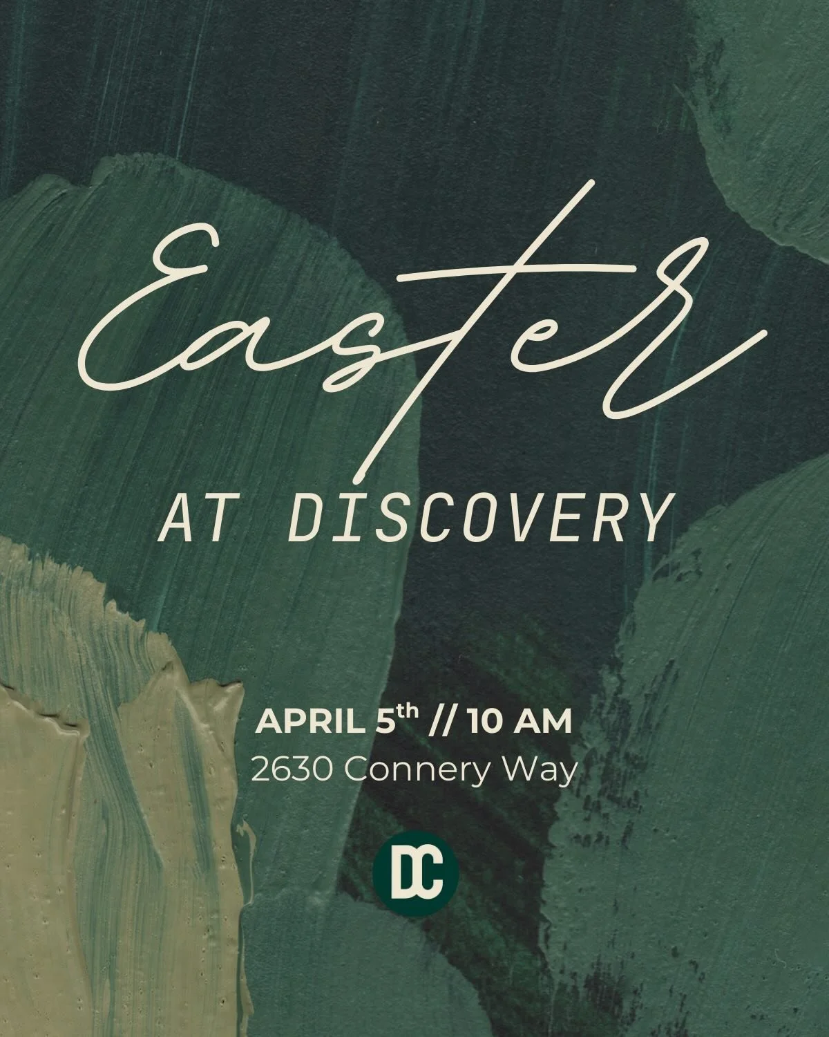You are invited to Easter at Discovery!
⏱️10 AM
📍2630 Connery Way