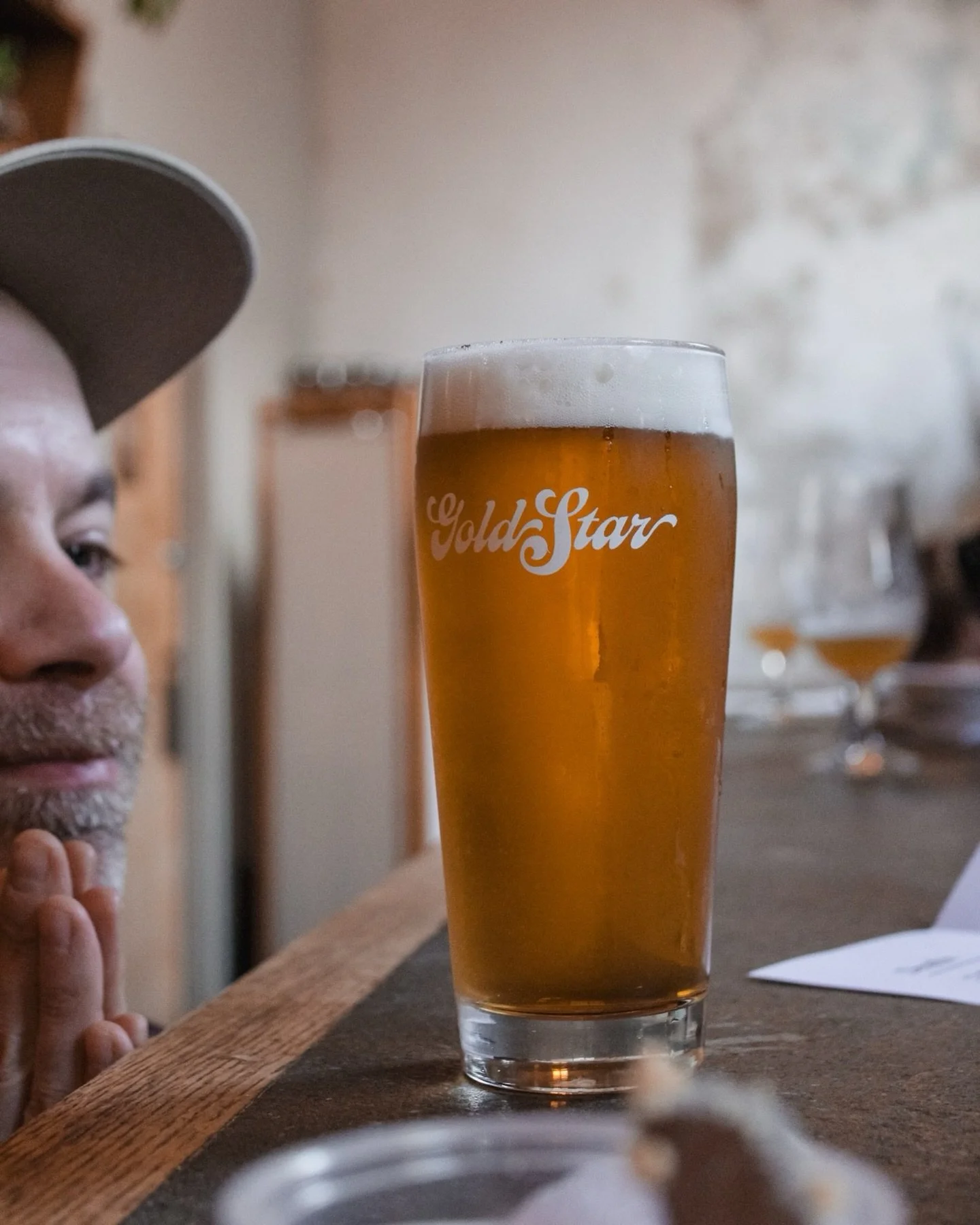 Our woody, vanillay, lagery &lsquo;Foeder Aged Lager&rsquo; is back on draft at @goldstarbeercounter 

Get the thrill.
