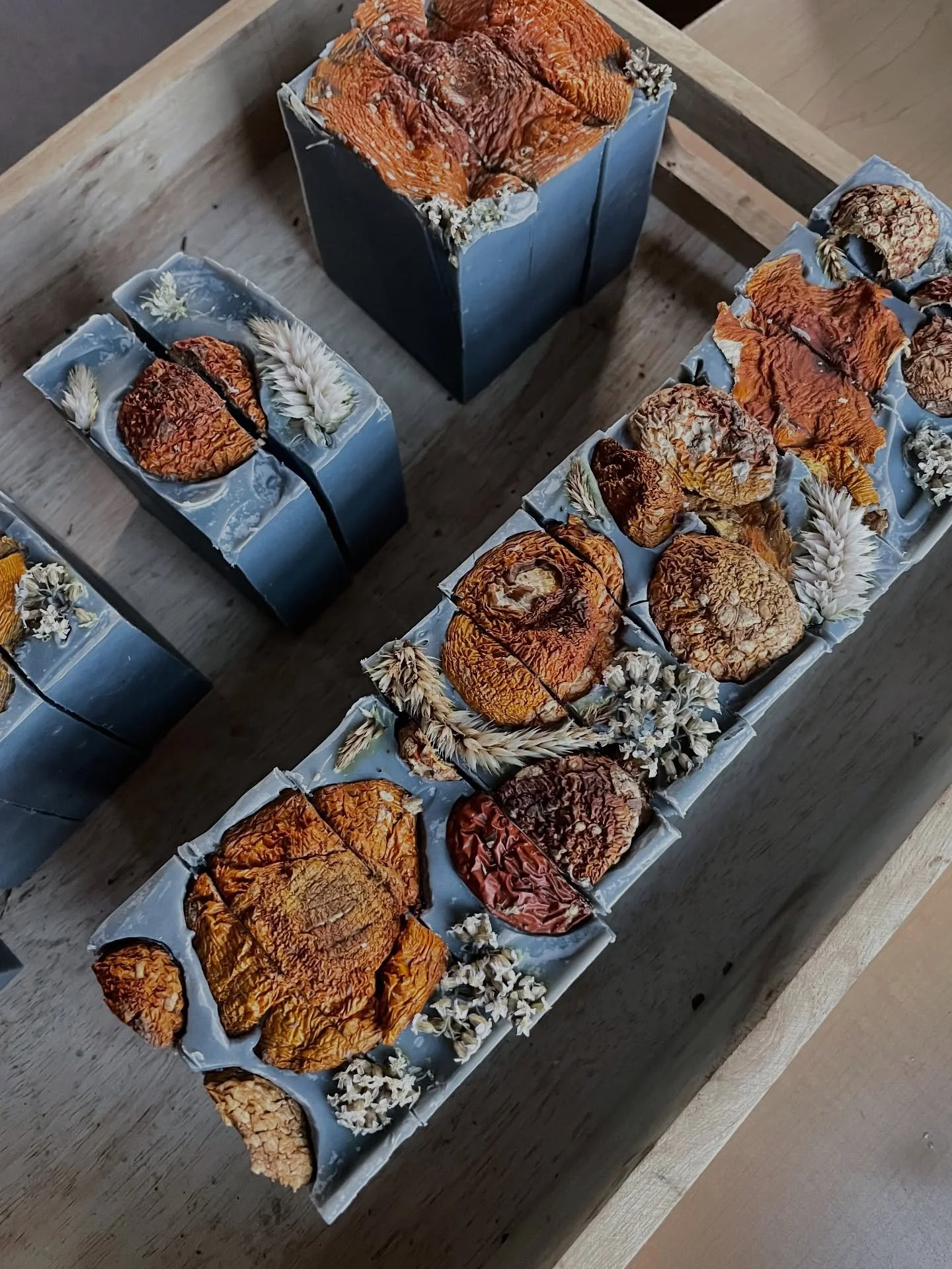 Amanita visited me in my dreams last night. 

Ironically I made amanita soap yesterday, so it kind of made sense. In my dream I was in a forest/museum. The museum was a beautiful forest! Anyway, on the forest floor were big beautiful amanita mushroom