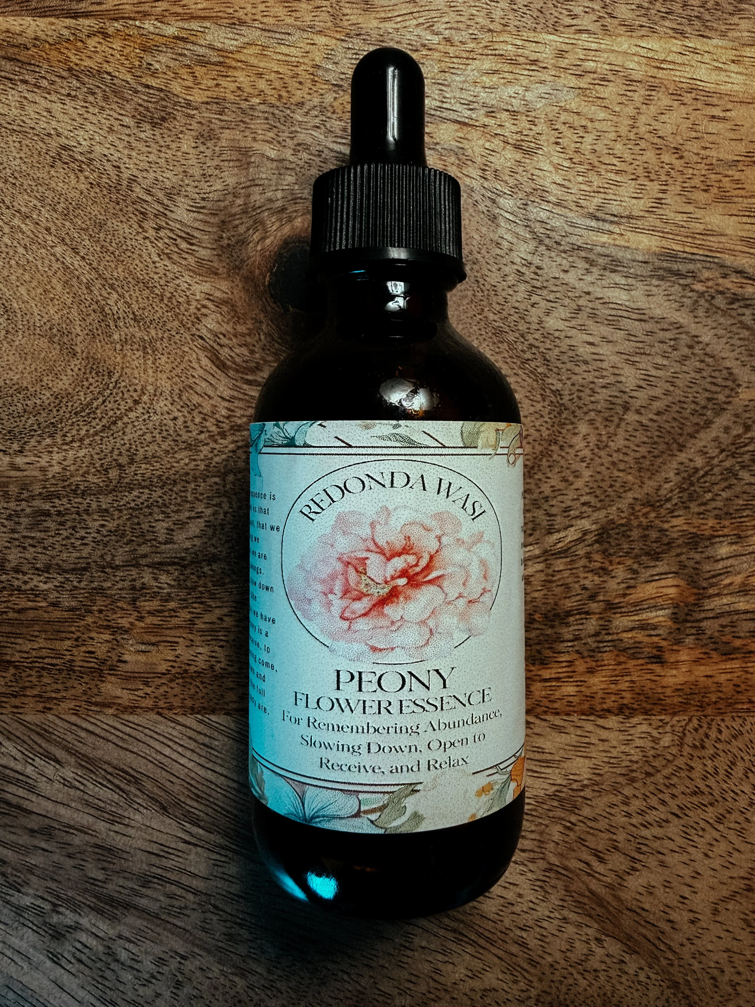 Peony Flower Essence - For Abundance, Slowing Down & Opening Us to Recieve
