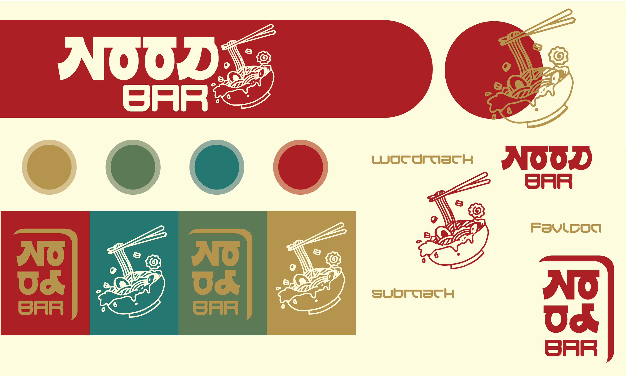 Chef Dane Nood Bar Branding Summary