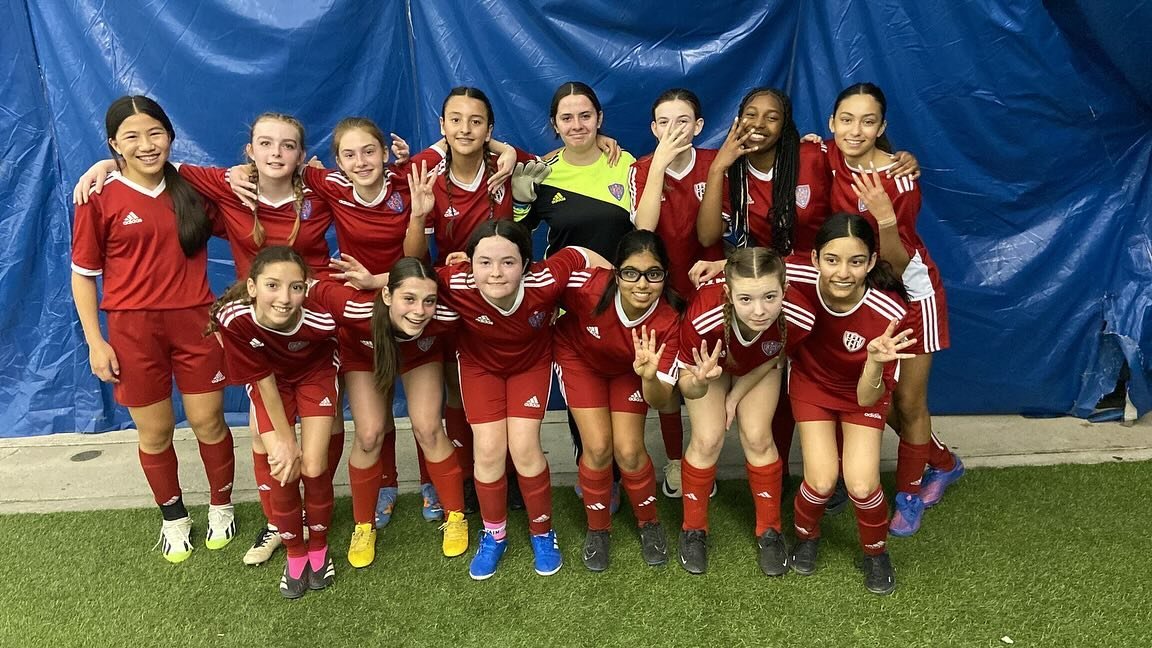 Our U14 ladies are riding a 4 game win streak and climbing up the standings after today&rsquo;s solid performance and shutout win 2-0 win over Brams United ✅

Well done Ladies !!!
❤️💙❤️💙

#IAMFCT