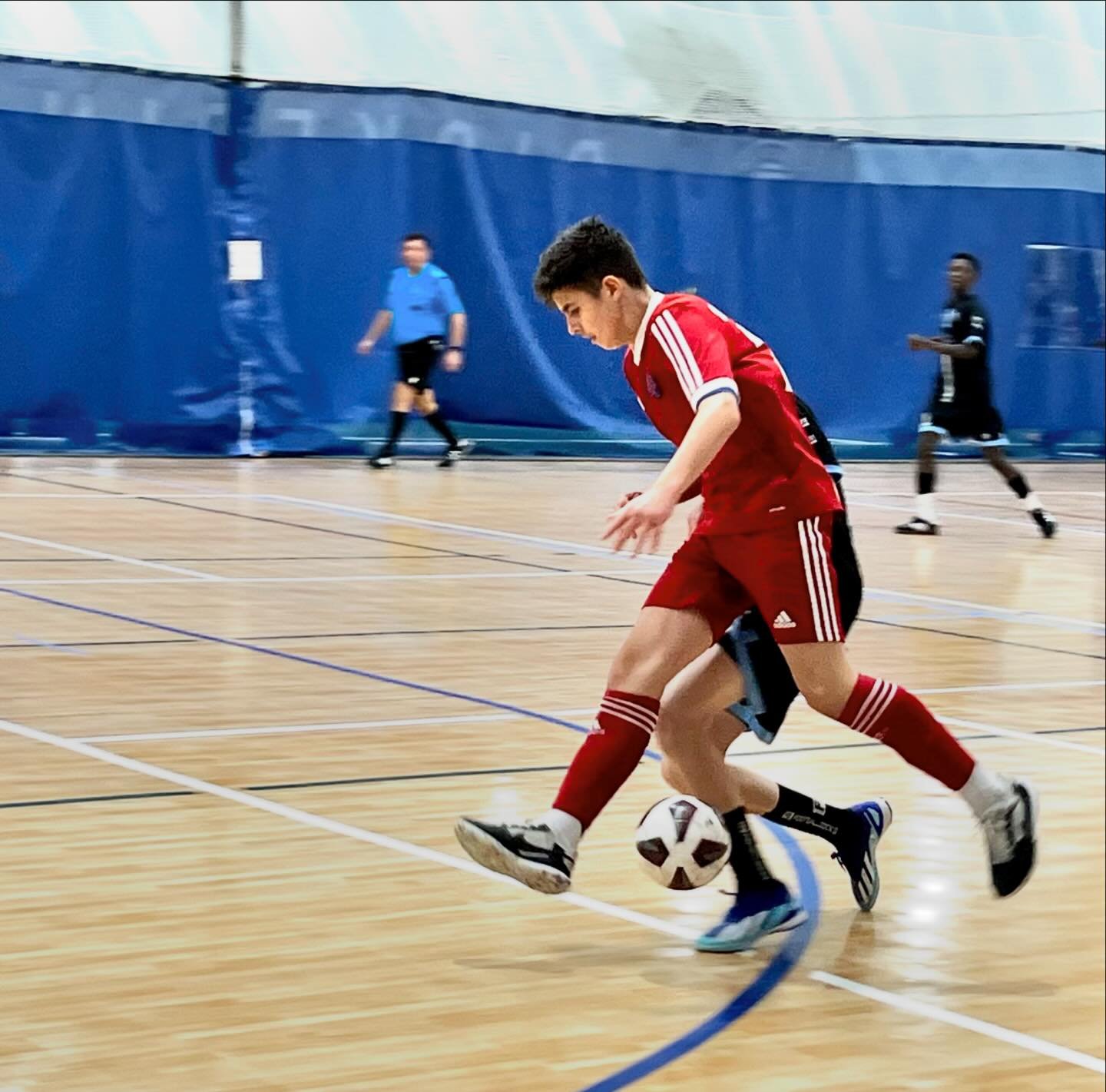 More highlights of today&rsquo;s matches. 
Congrats to the U14 Red team moving onto the semi-finals in the Ontario Futsal Cup!