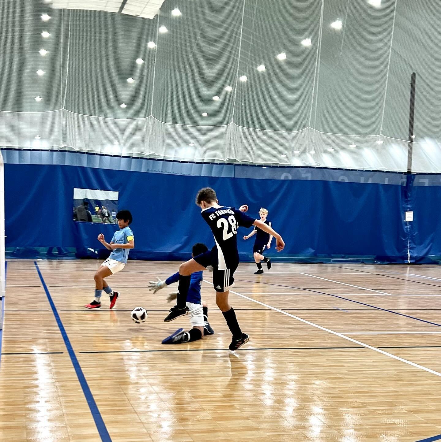 U14 Ontario Futsal Cup - Recap of Blue team&rsquo;s first game vs Scarborough Academy with a 3-2 win