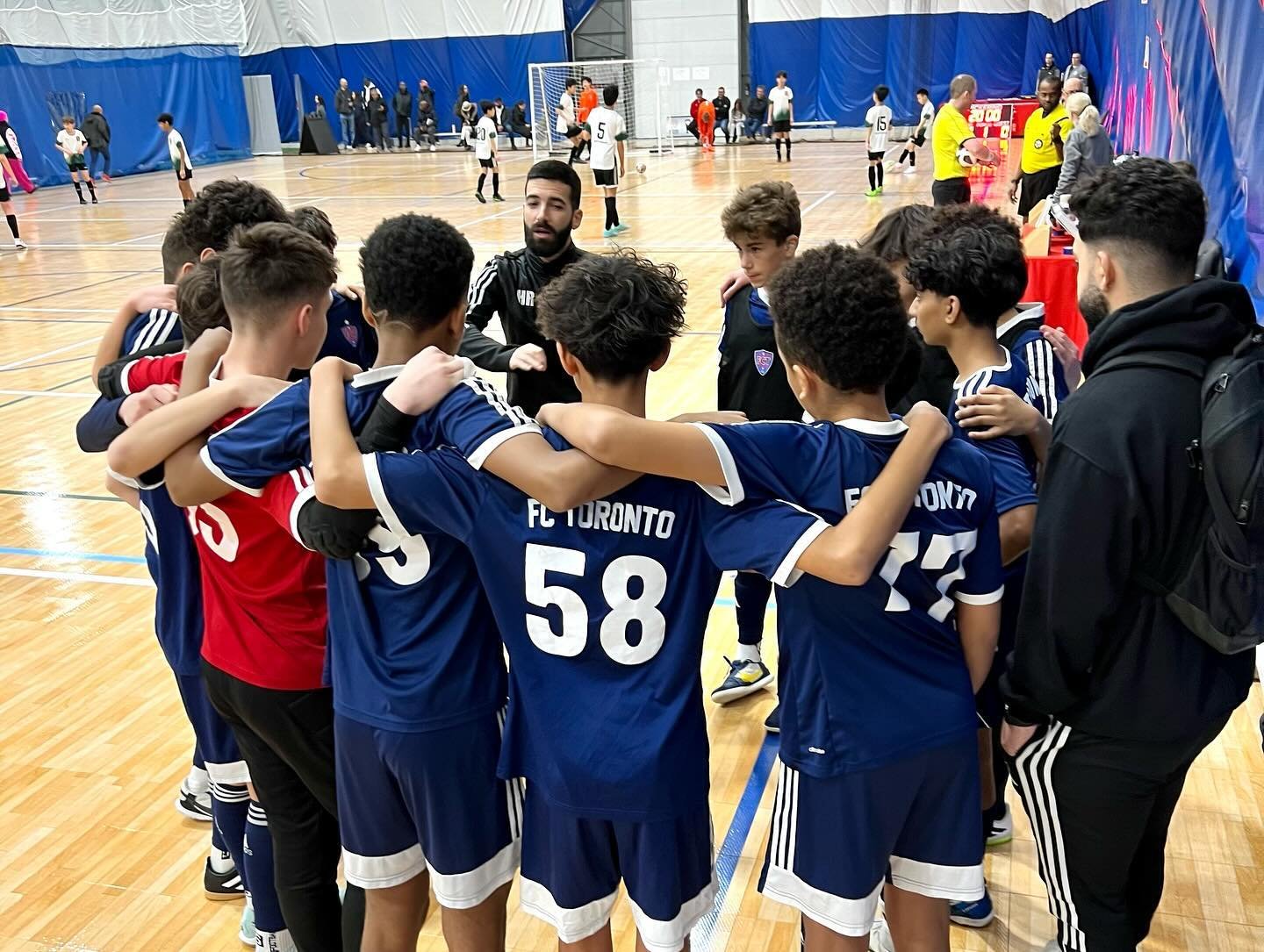 U14 Ontario Futsal Cup - Recap of Red team&rsquo;s first game vs Richmond Hill SC with an 8-1 win