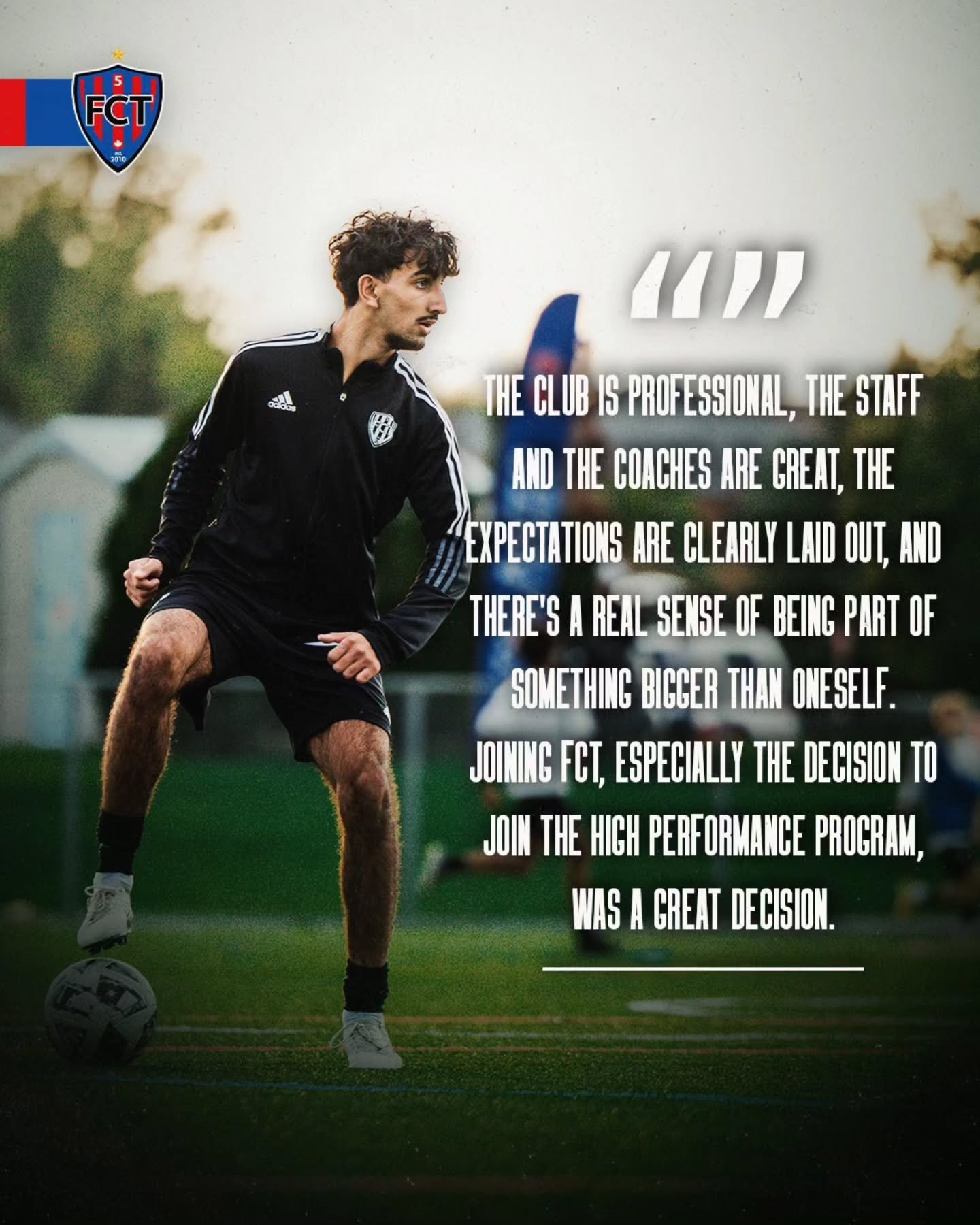 💬 &quot;There&rsquo;s a real sense of being part of something bigger.&quot;

Joining FCT&rsquo;s High Performance Program through Hollycrest was a game-changing decision &mdash; with top coaches, clear goals, and a pro-level environment.

📩 Want in