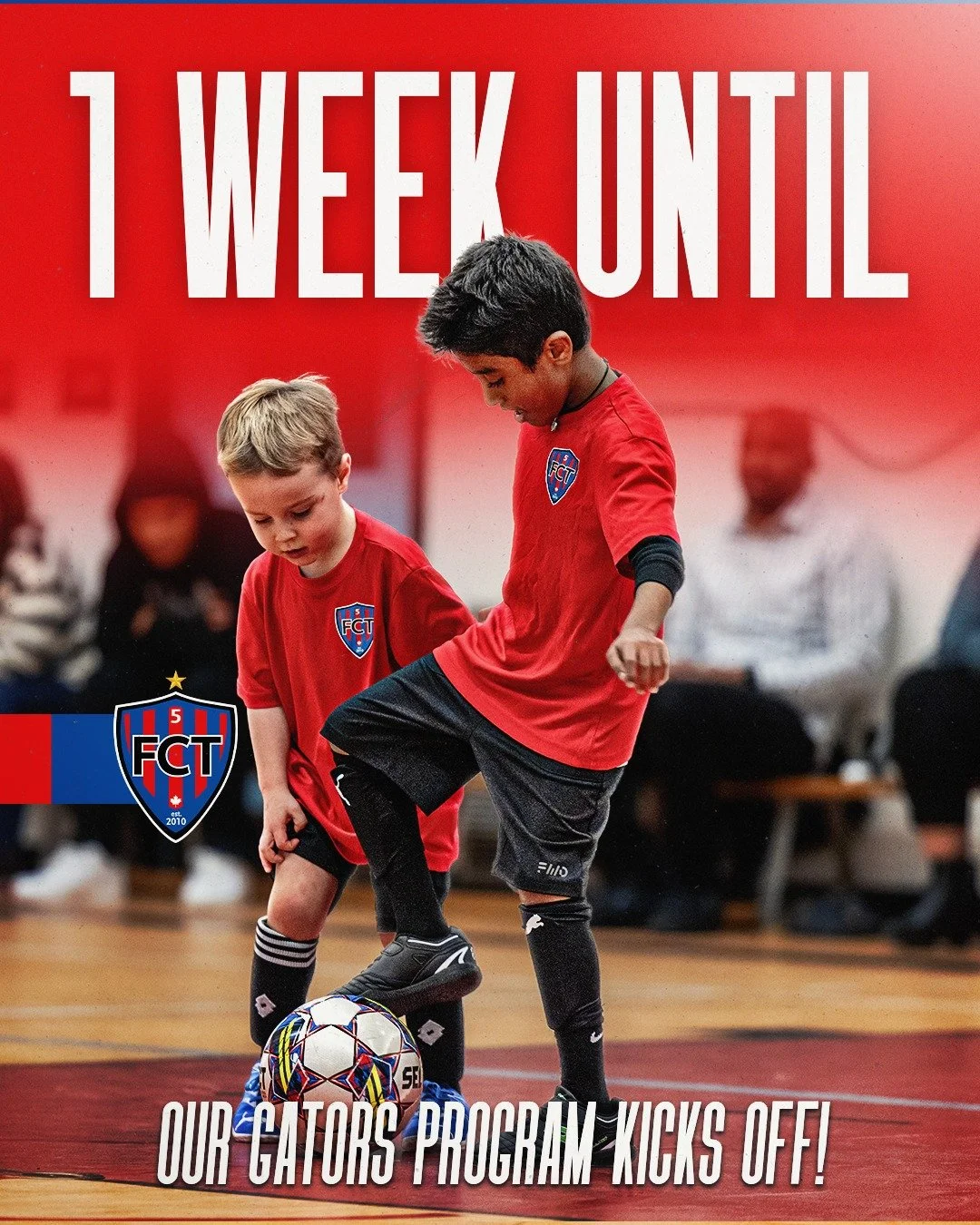 ⏳ Just 1 Week Away!

The countdown is on &mdash; the Gators Program kicks off soon! 🐊🔥

Be ready for training, teamwork, and growth on the court.

👉 Learn more on our website or with the link in our bio

#FCToronto #GatorsProgram #PlayerPathway
