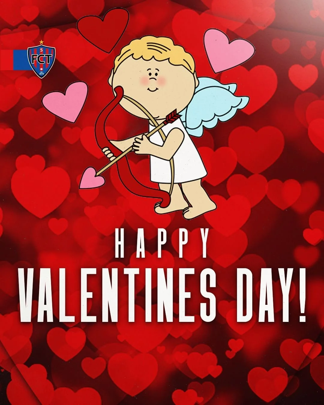 Happy Valentine&rsquo;s Day from FCT! ❤️⚽ 

Celebrating the love of the game and the amazing community that makes it all possible!

#FCT #ValentinesDay