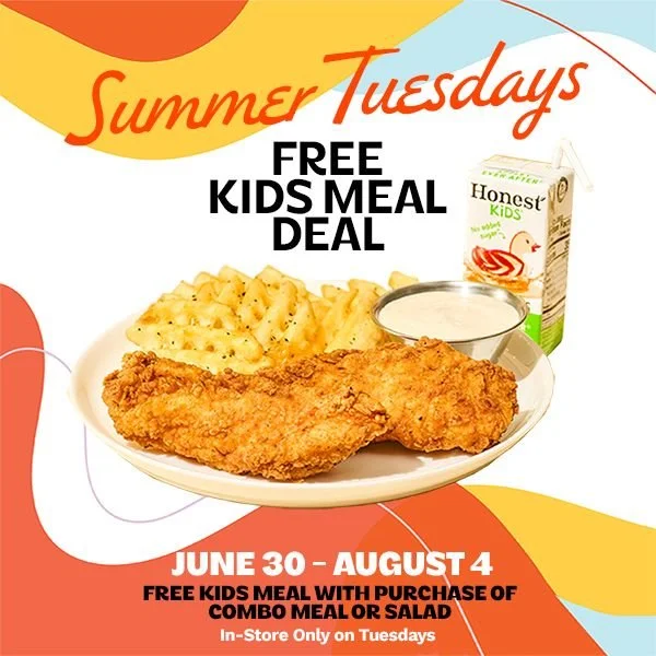 Summer Tuesdays Kids Meal Deal