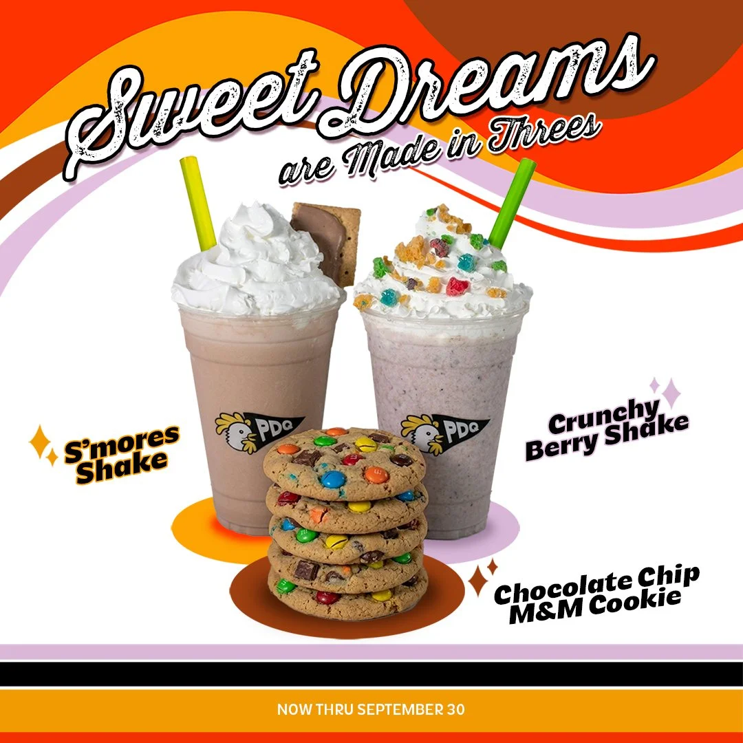 Limited Time Shakes and Cookie