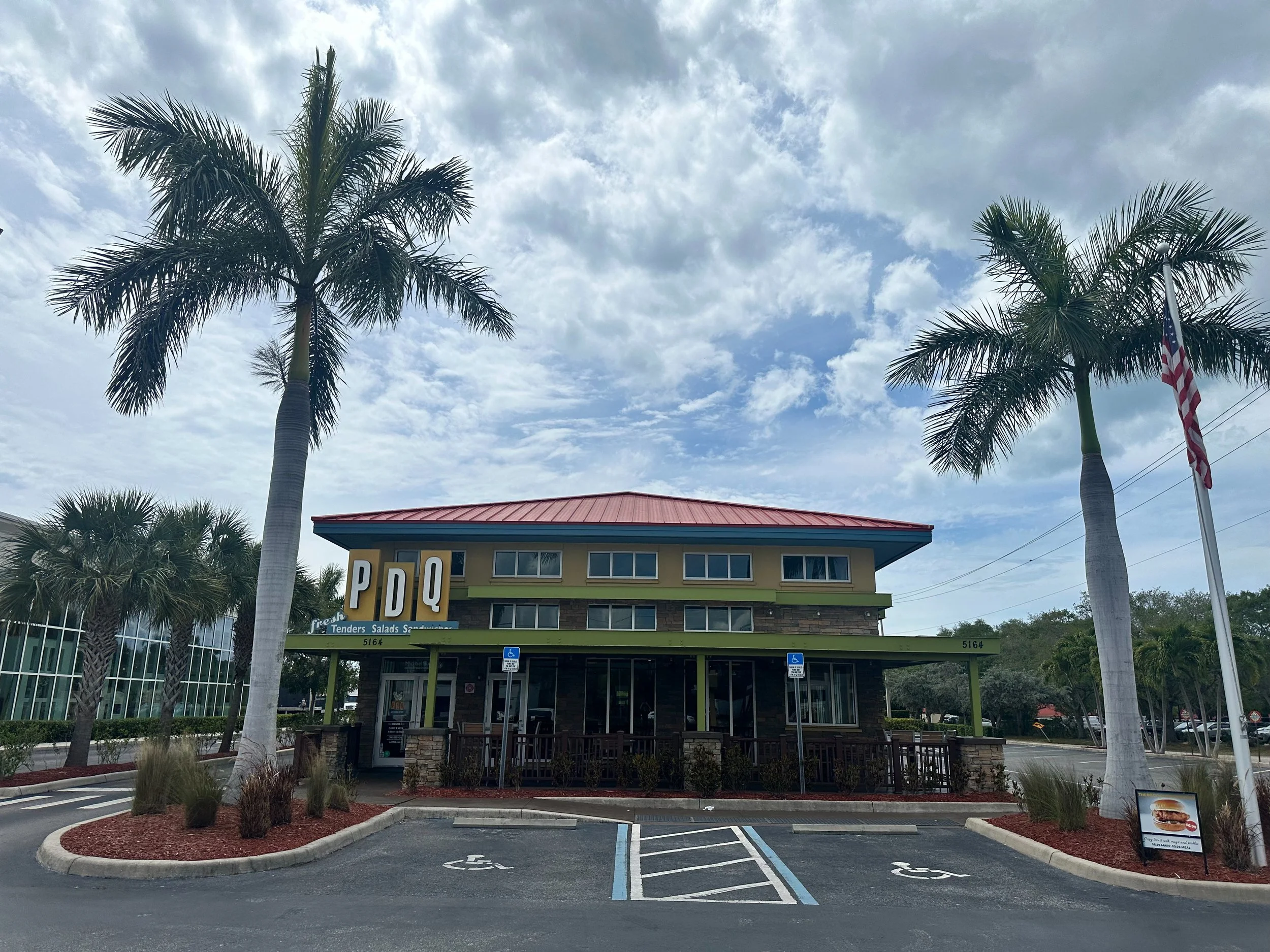 Exterior of PDQ South Sarasota