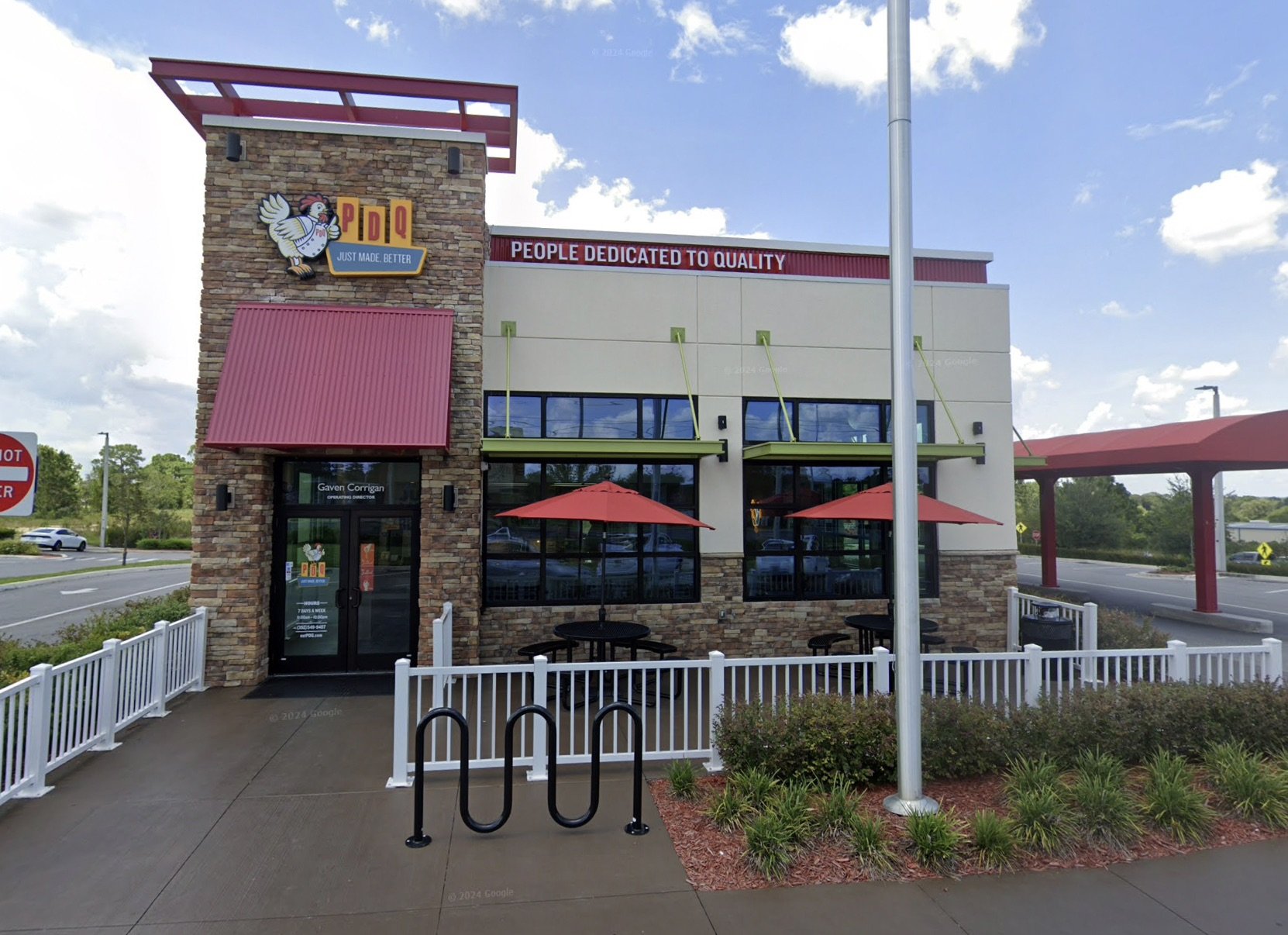 Exterior of PDQ Brooksville